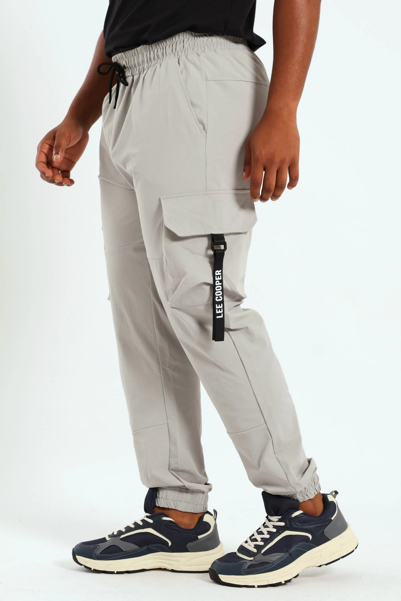 Kurt Nylon Jogger - Light Grey - Image 3