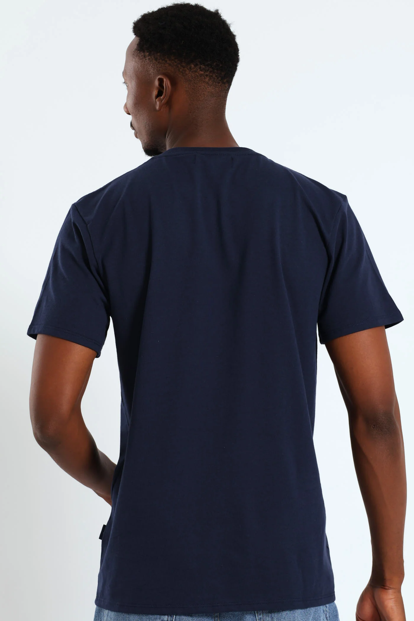 LA California Sunrise Photo Tee - Navy - Image 3