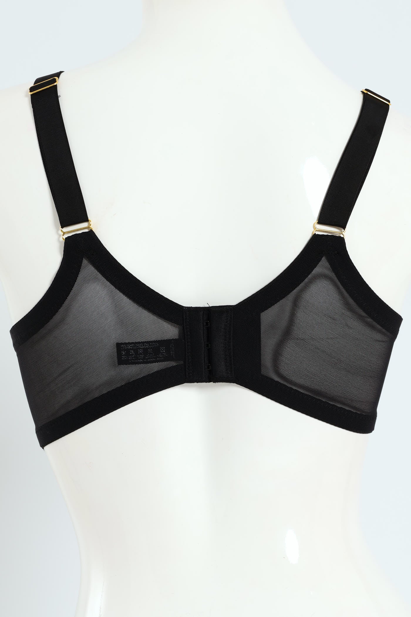 Lace M-Frame Bra - Black - Image 3