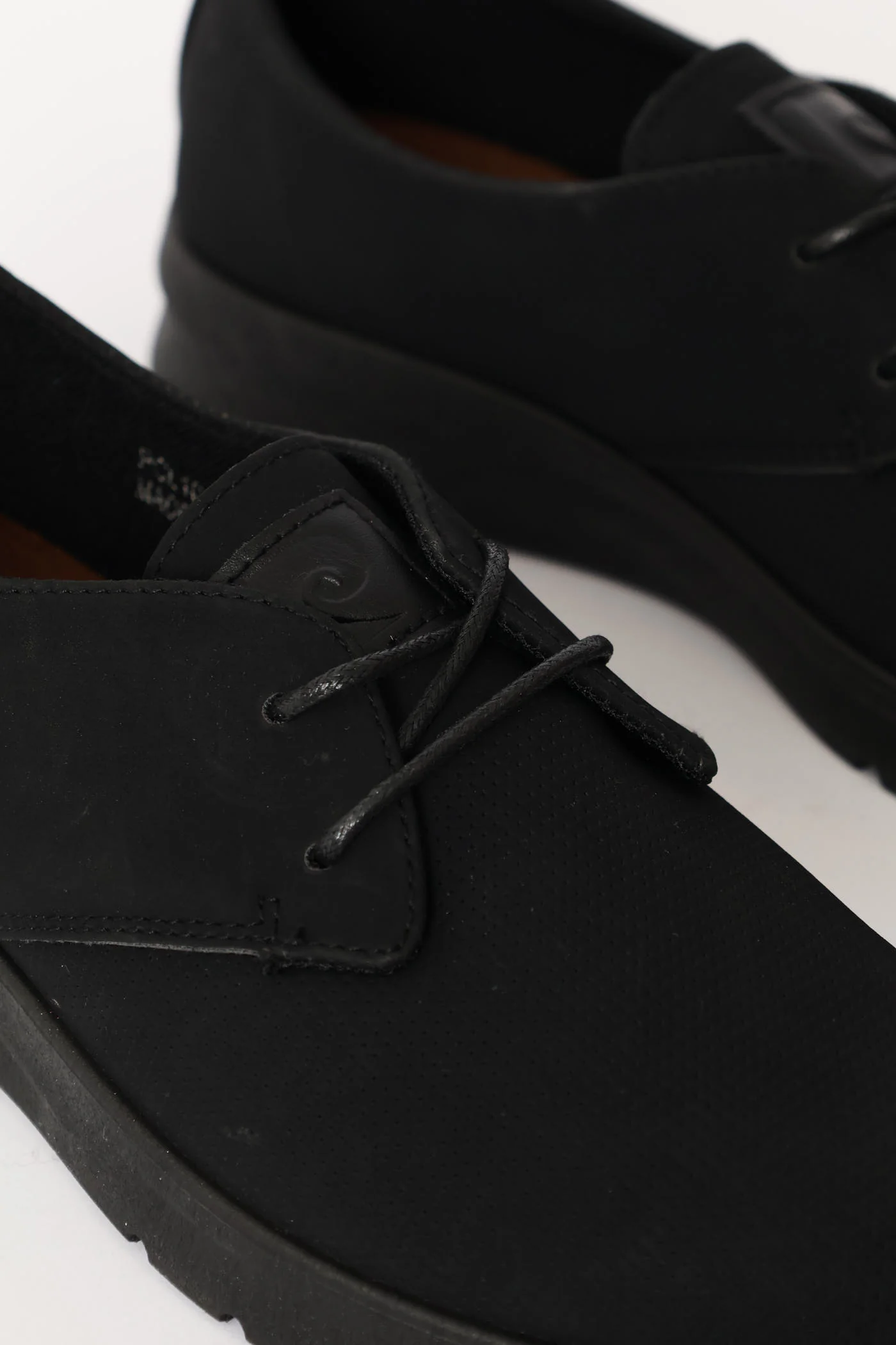 Lace Up Casual Sneaker - Black - Image 5
