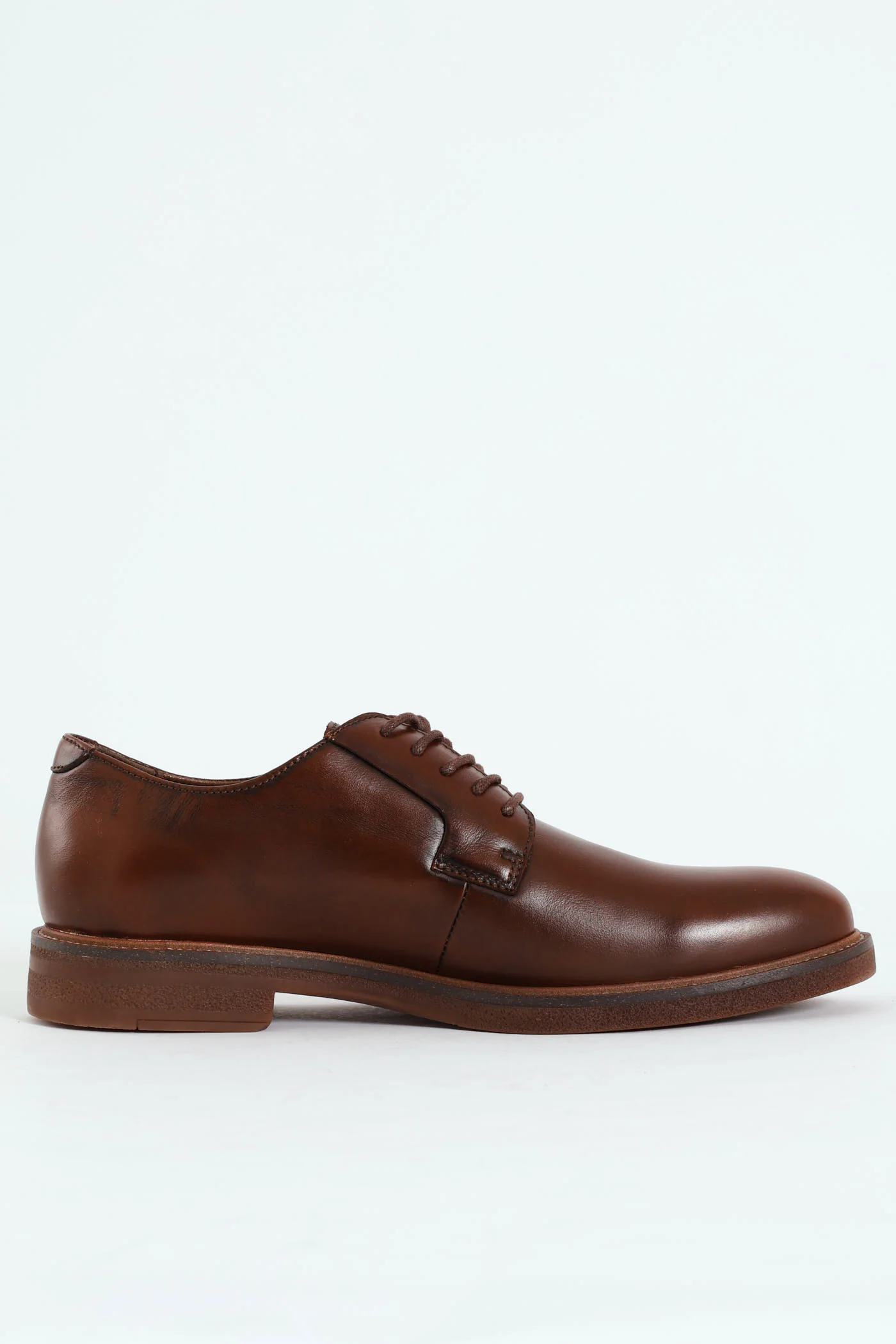 Lace Up Derby Formal Shoe - Brown - Image 2