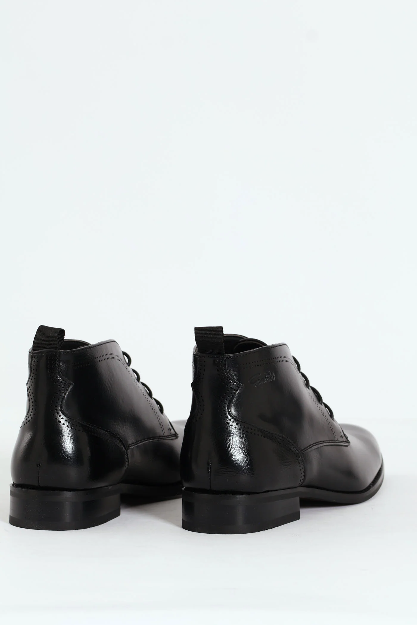 Lace Up Formal Boot - Black - Image 2