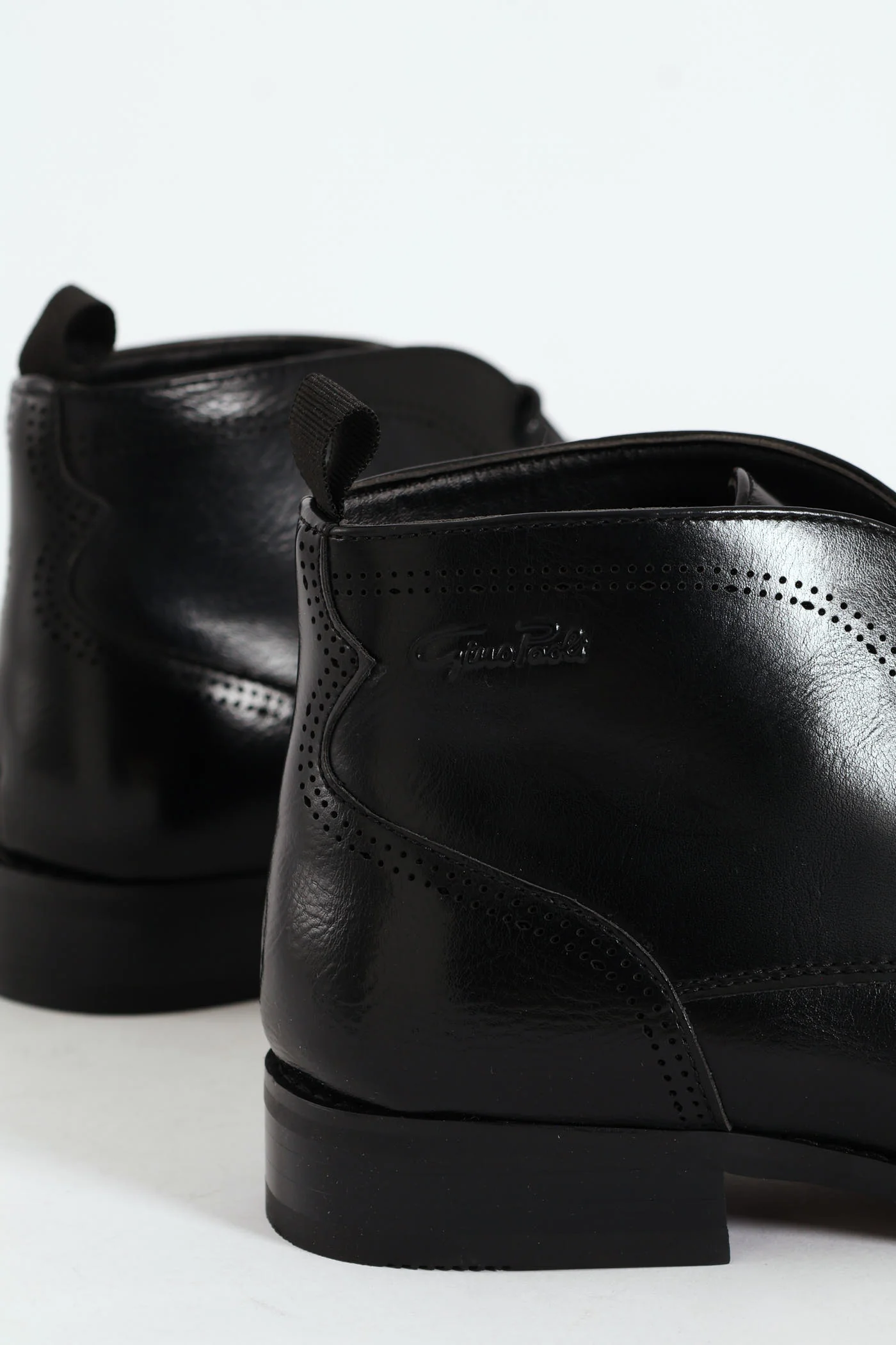 Lace Up Formal Boot - Black - Image 5