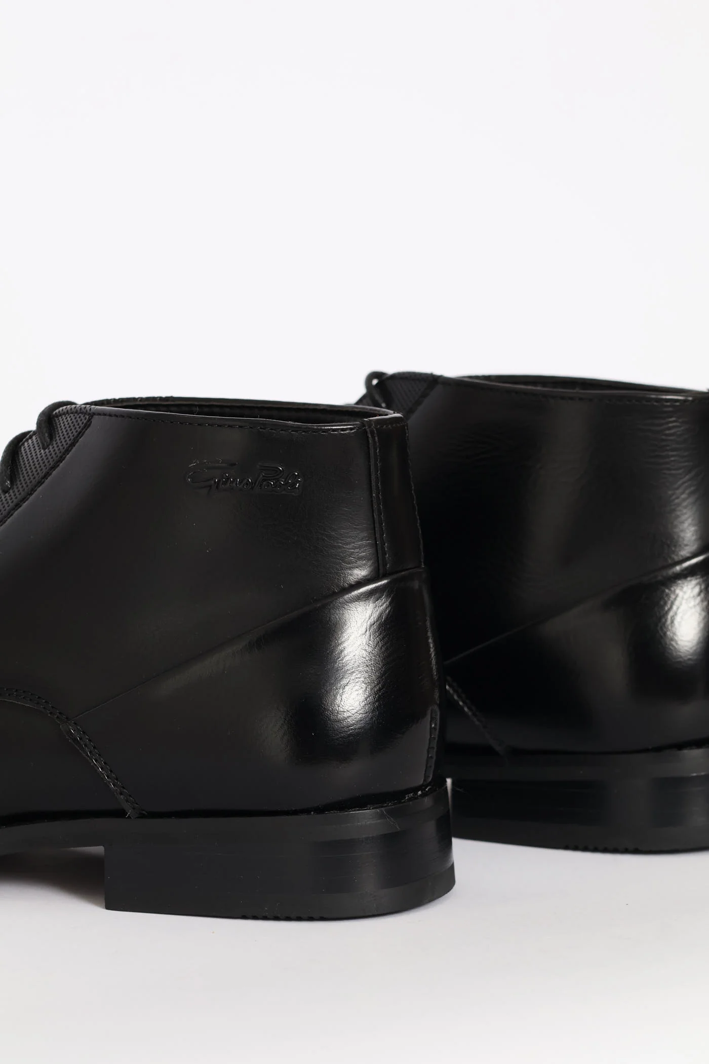 Lace Up Formal Boot - Black - Image 3