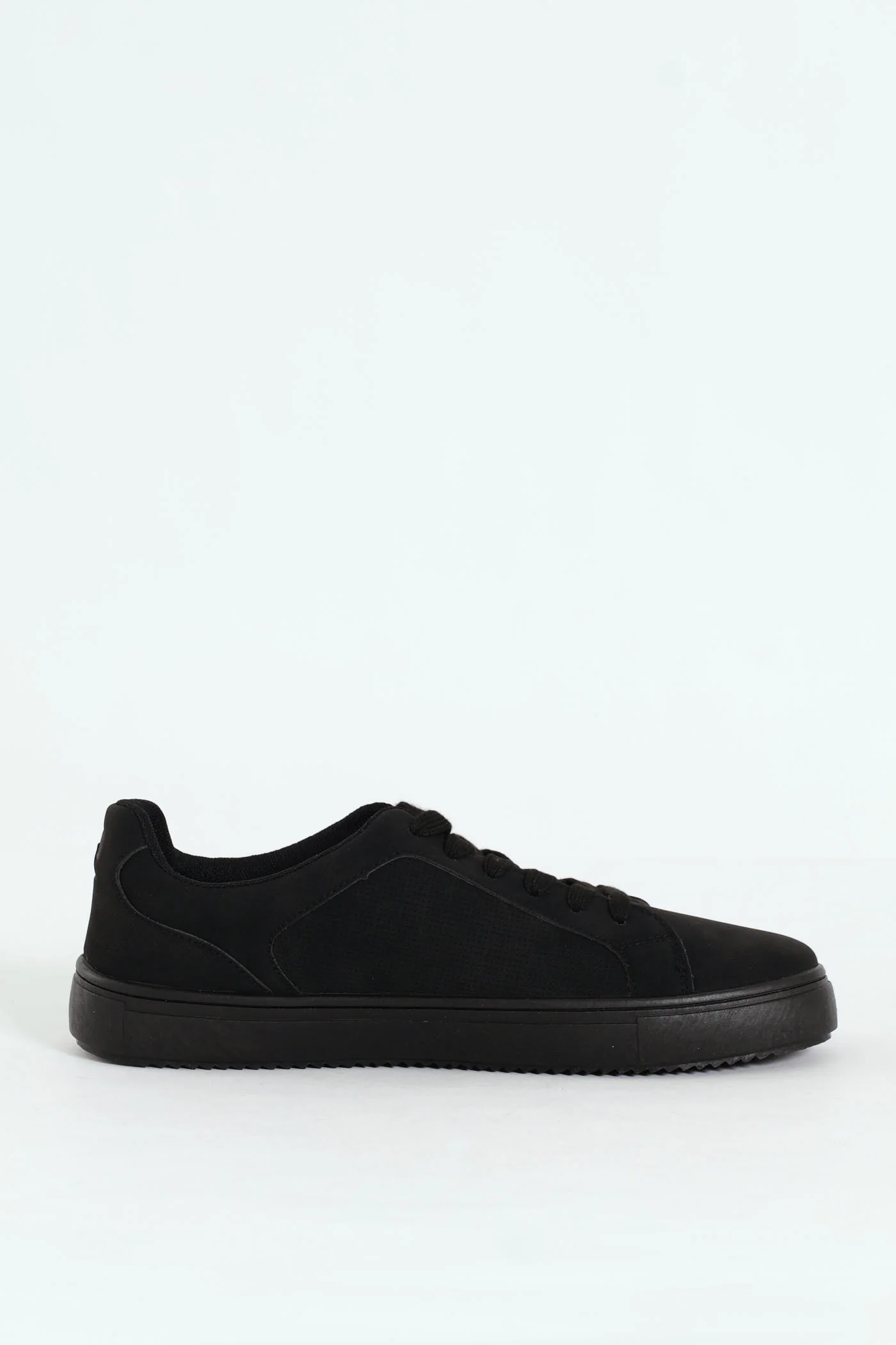 Lace Up Mono Sneaker - Black - Image 4