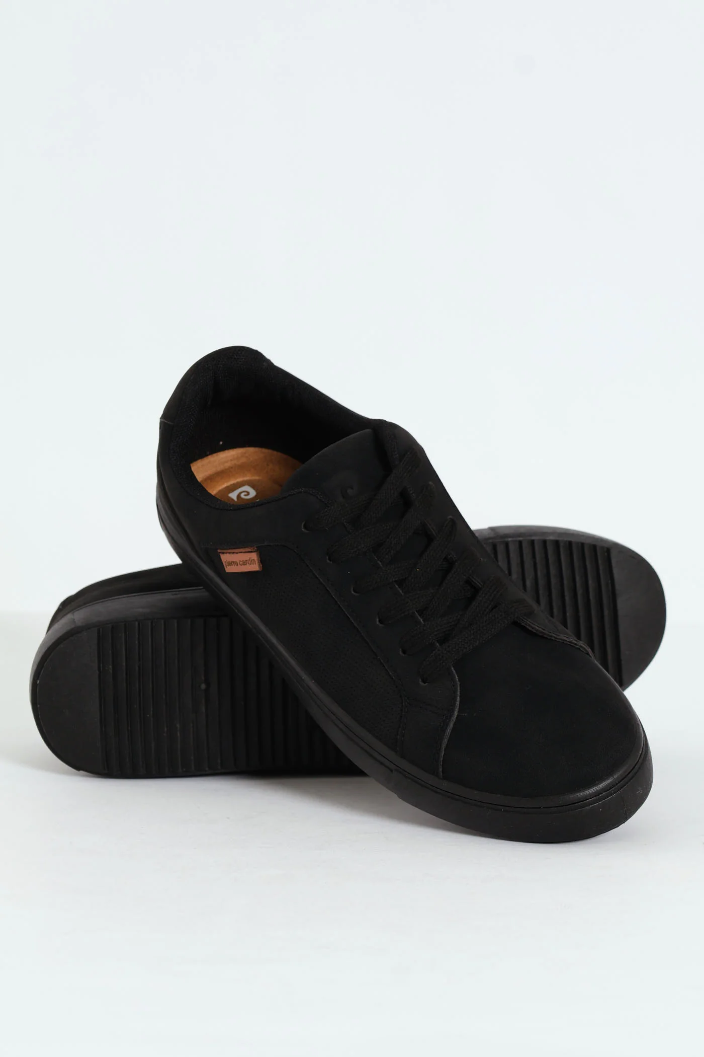 Lace Up Mono Sneaker - Black - Image 5