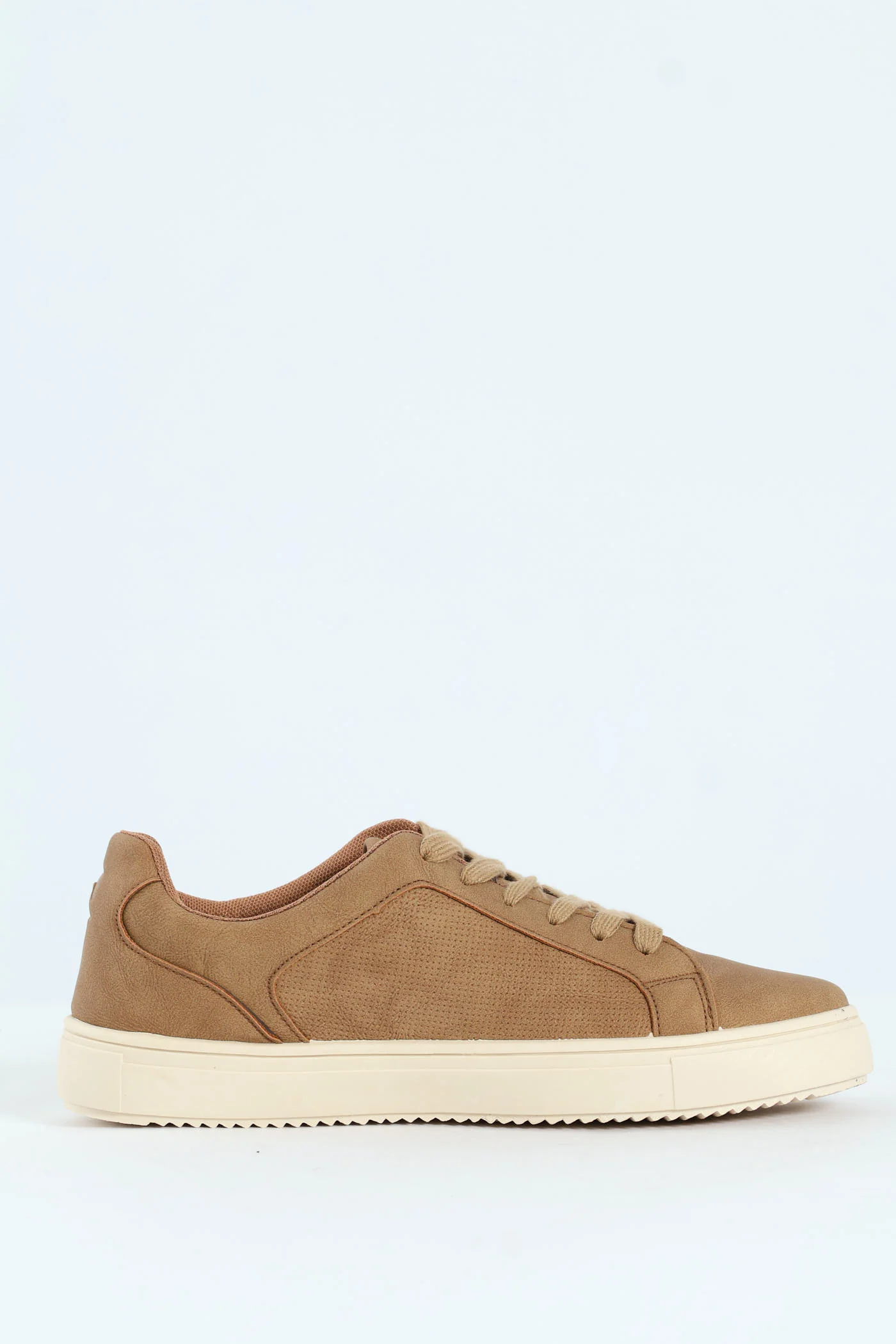 Lace Up Mono Sneaker - Taupe - Image 4