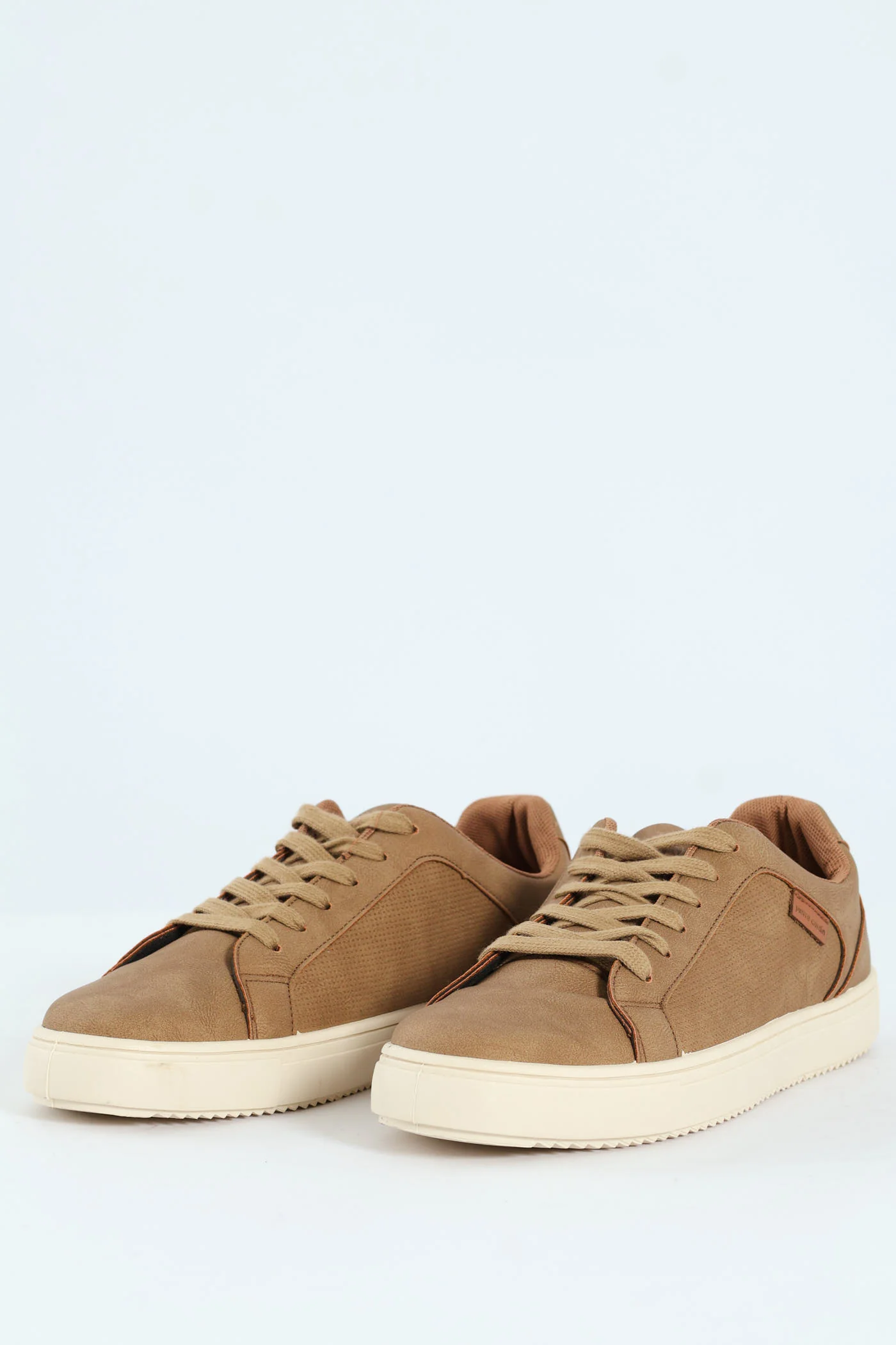 Lace Up Mono Sneaker - Taupe - Image 5