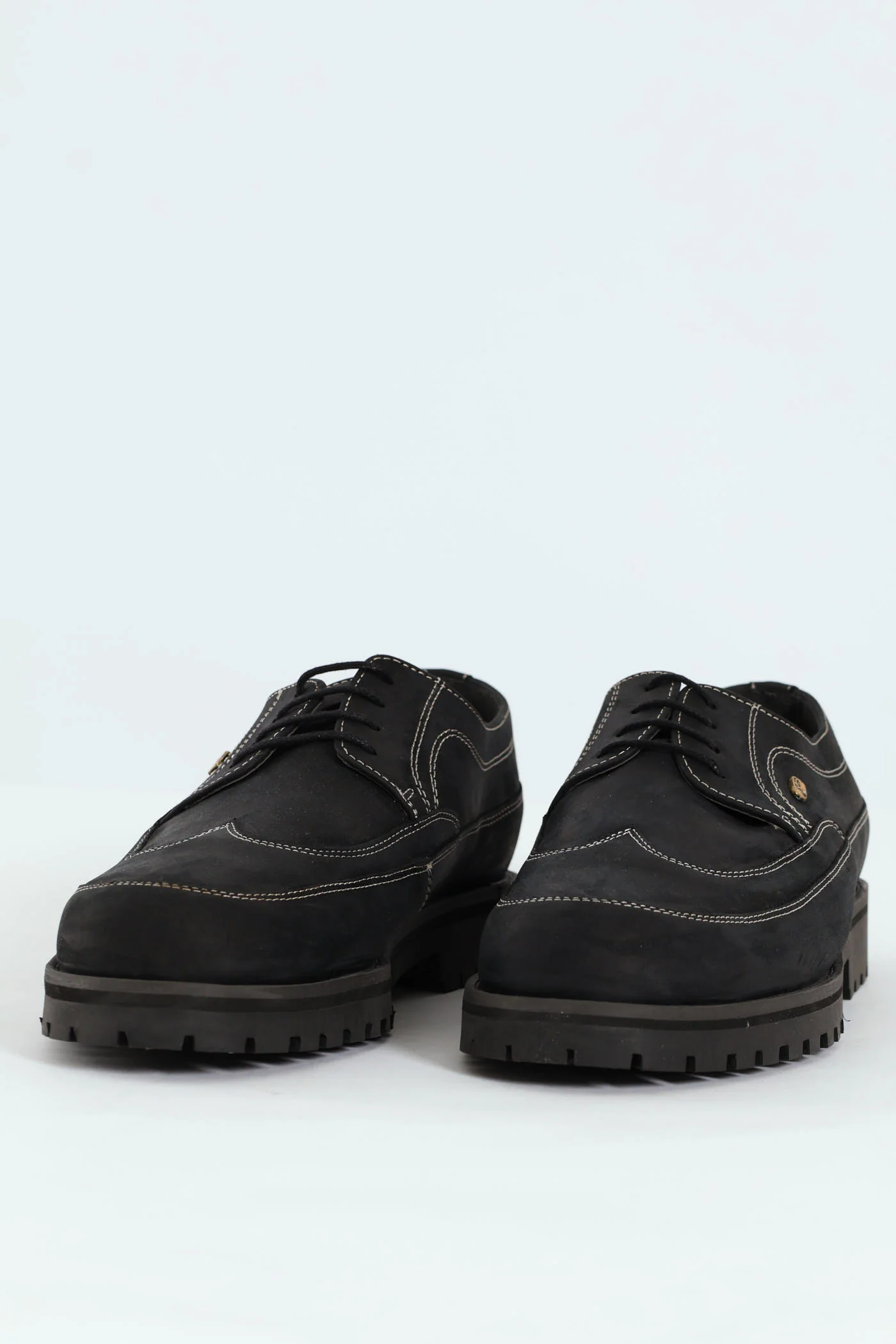 Lace Up Smart Casual Shoe - Black - Image 4