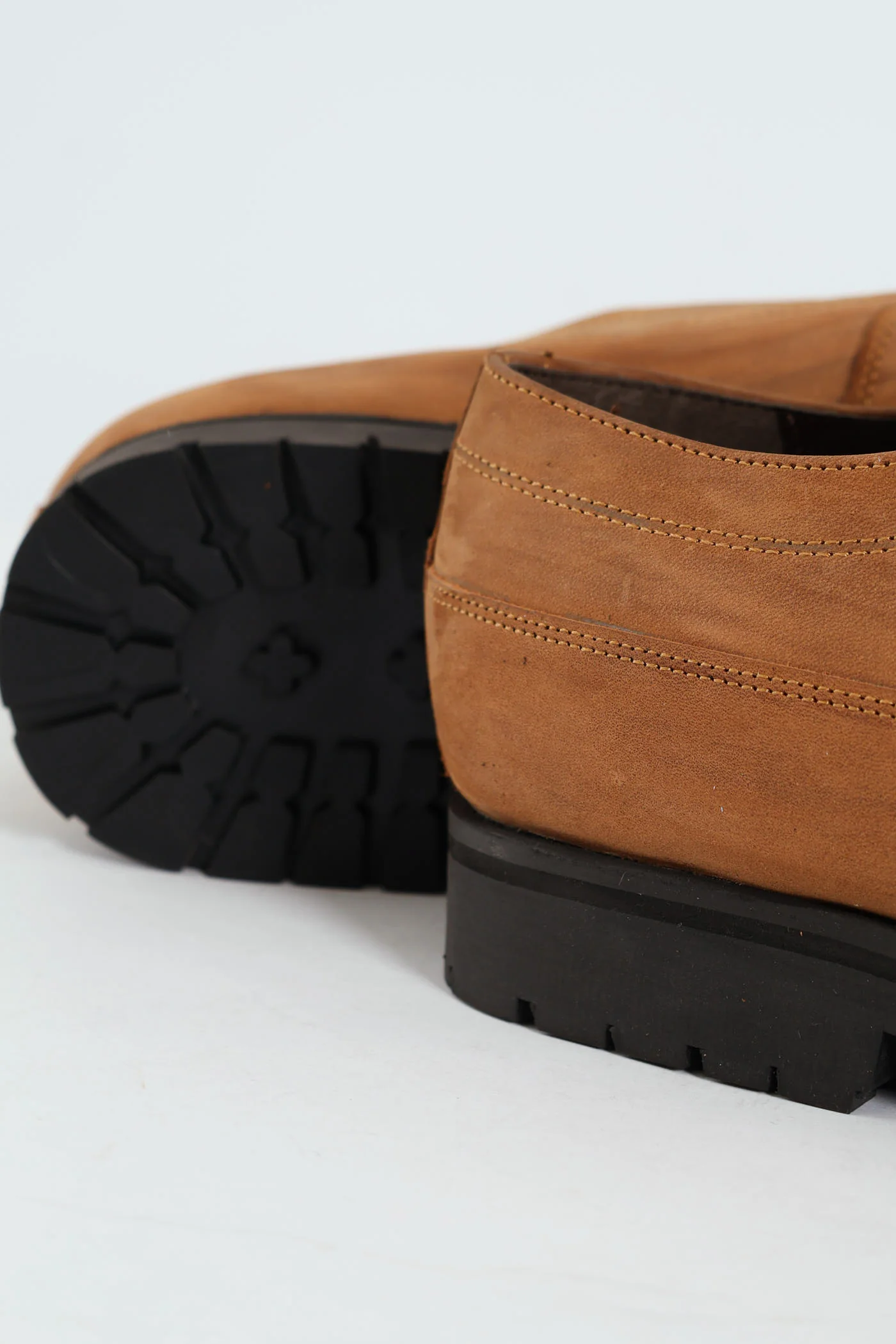 Lace Up Smart Casual Shoe - Tan - Image 8