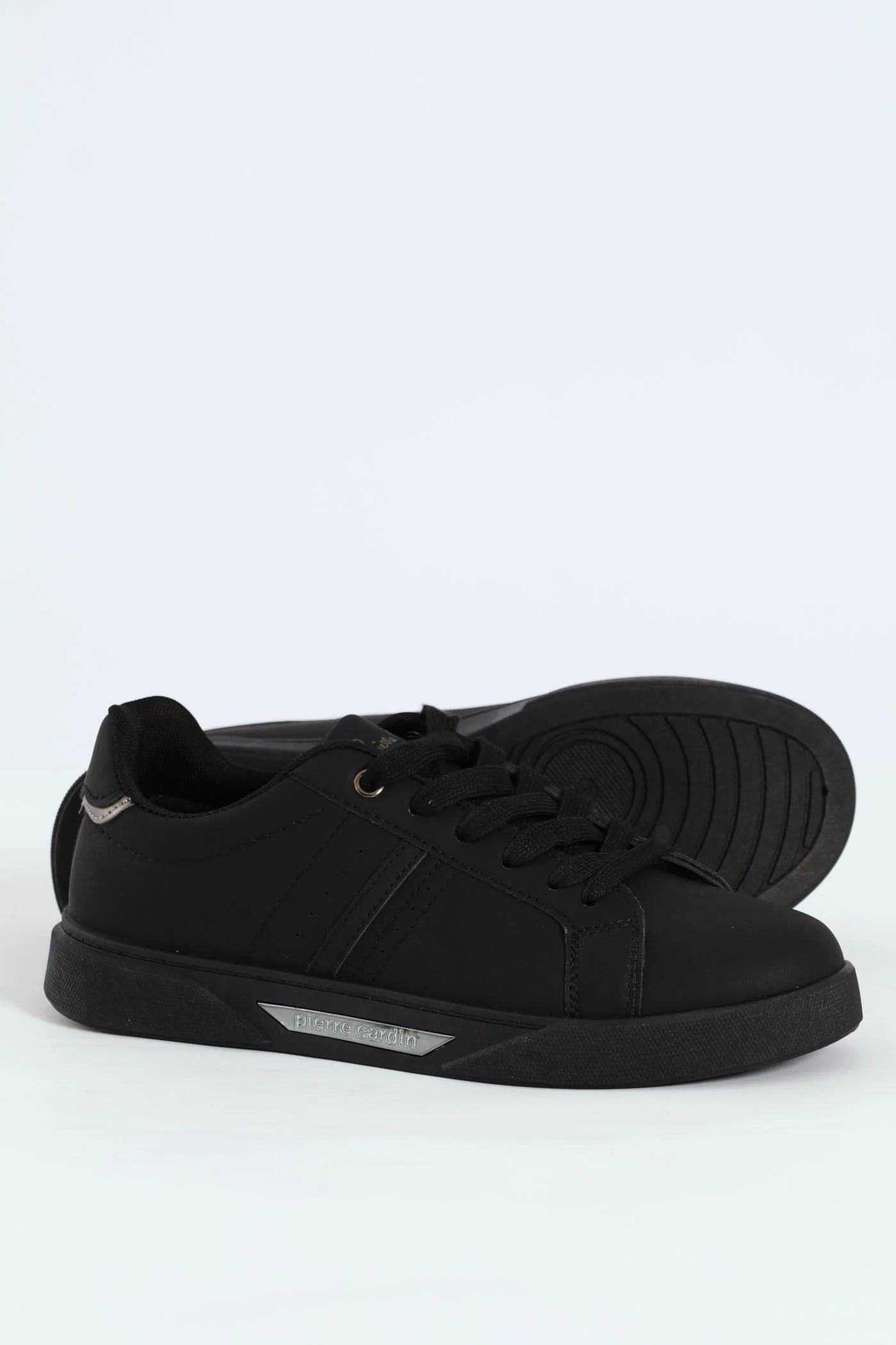 Lace Up Sneaker - Black - Image 4