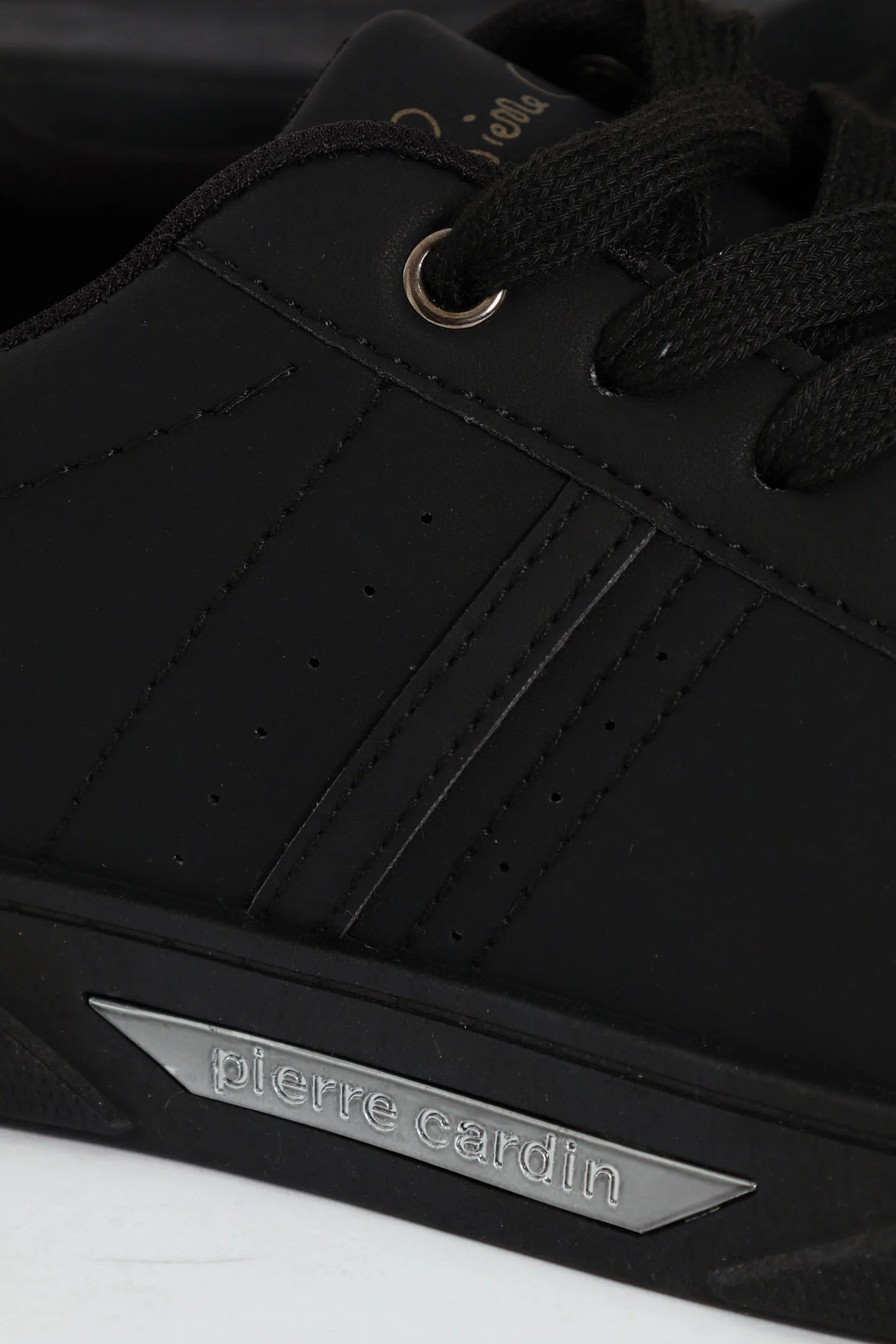 Lace Up Sneaker - Black - Image 5