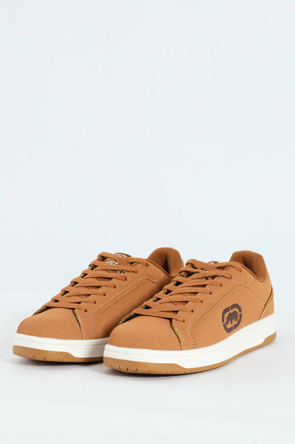Lace Up Sneaker With Rhino Embossing - Brown - Image 3