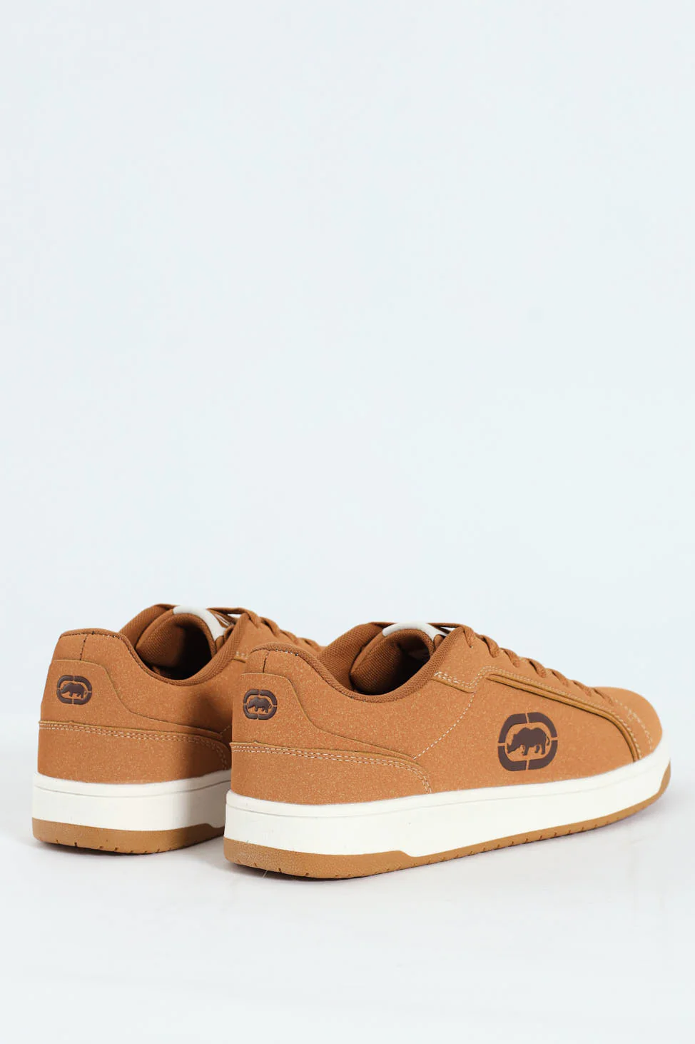 Lace Up Sneaker With Rhino Embossing - Brown - Image 4