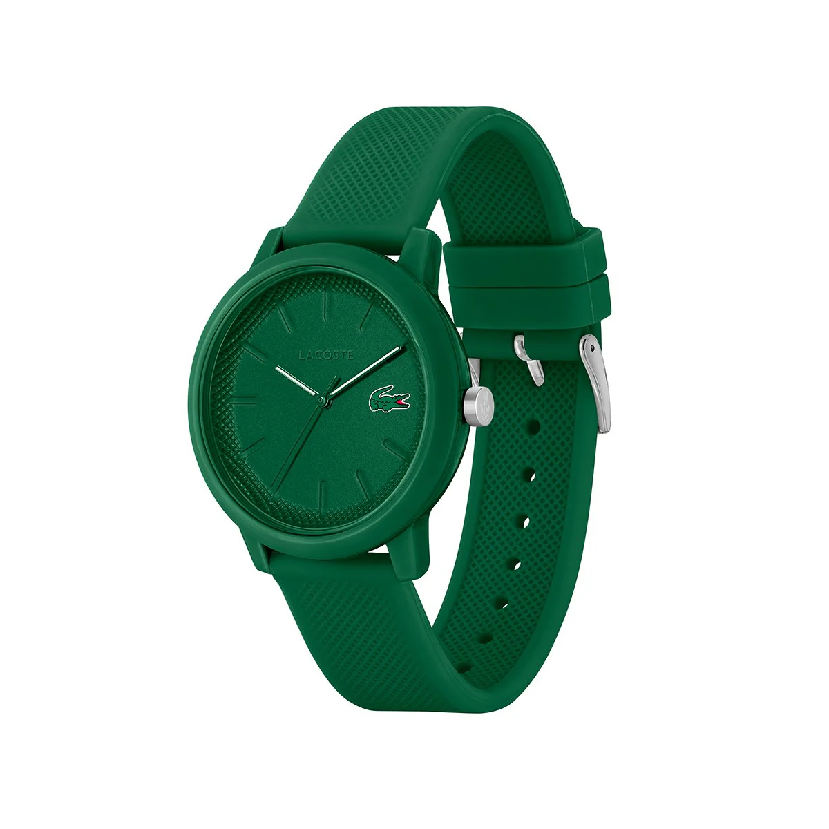 Lacoste Green Watch Case And Green Silicone Strap - Image 2