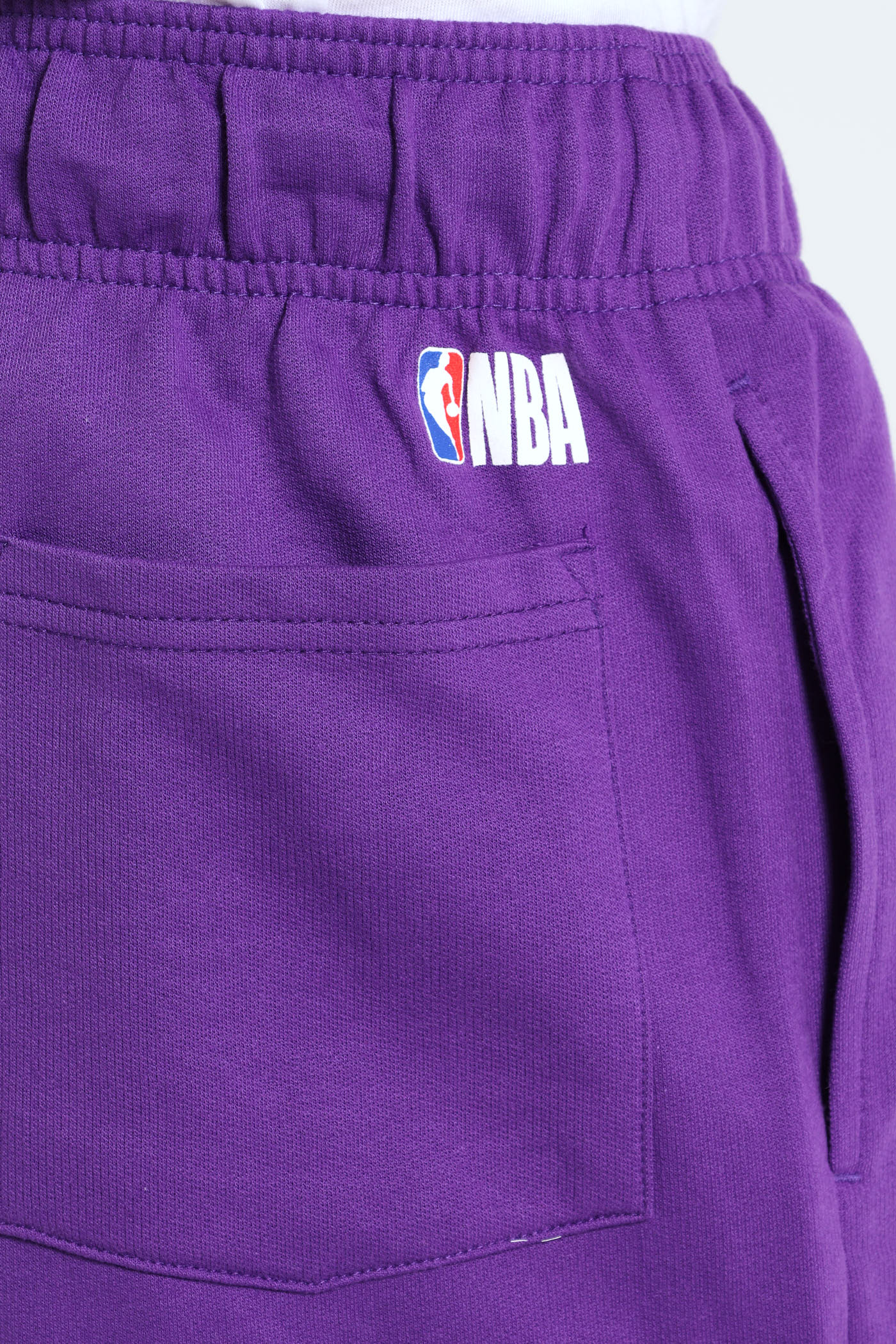 Laker Basketball Retro Shorts - Purple - Image 2