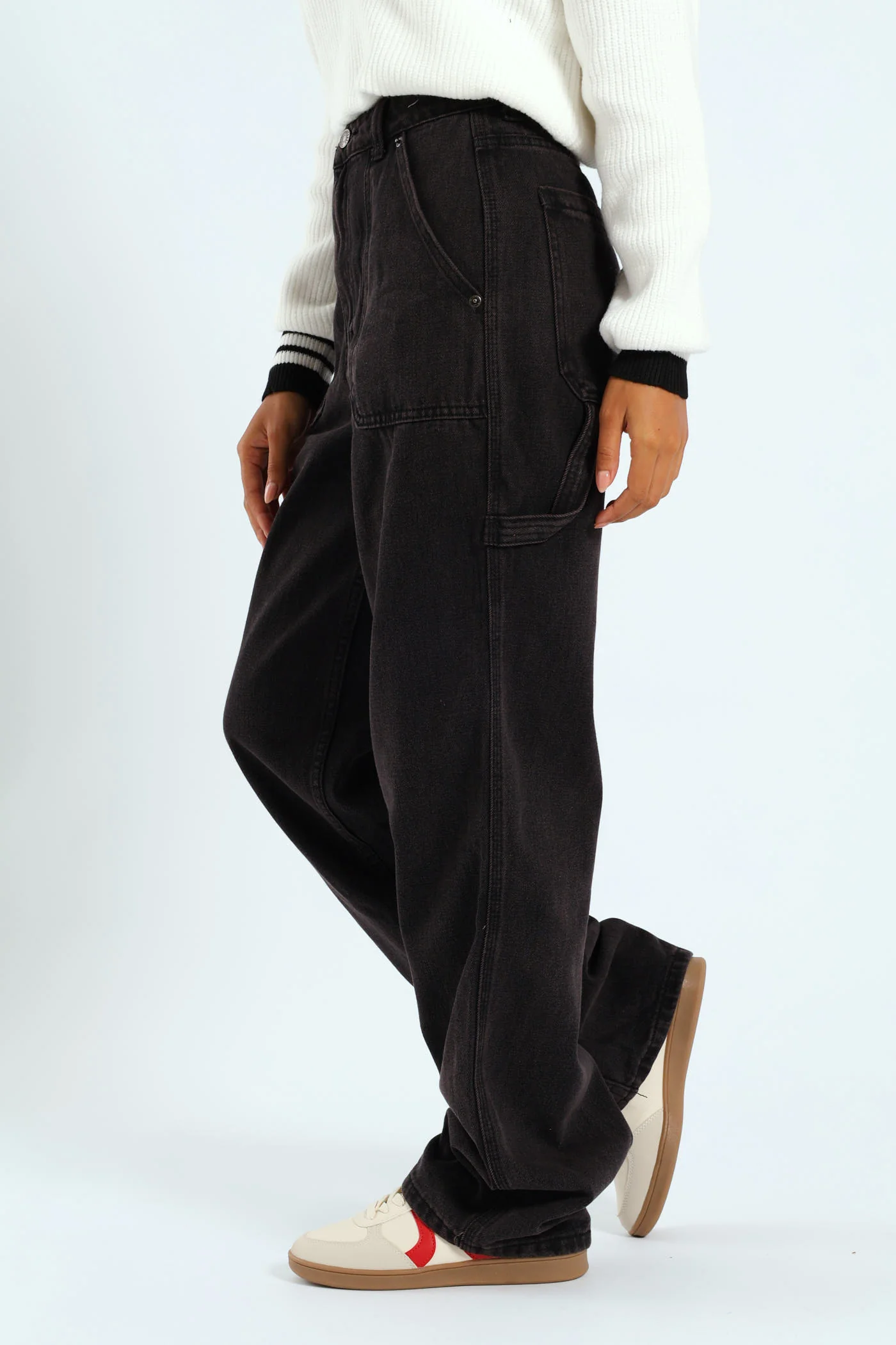 Lamb Chop Carpenter Jean - Salty Black - Image 3