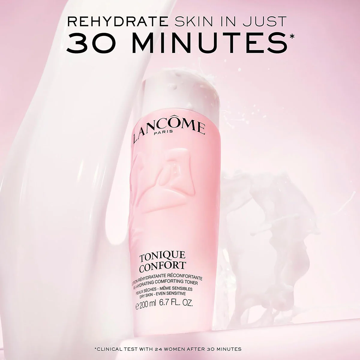 Tonique Confort Re-Hydrating Comforting Hyaluronic Acid Toner - Image 7