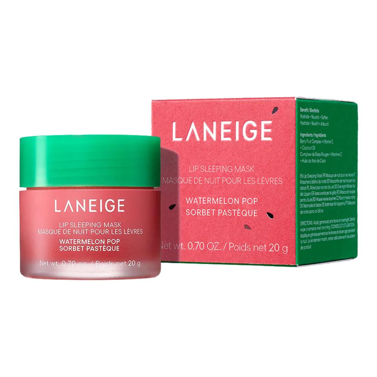 Lip Sleeping Mask Intense Hydration with Vitamin C – Watermelon Pop – Limited Edition - Image 2