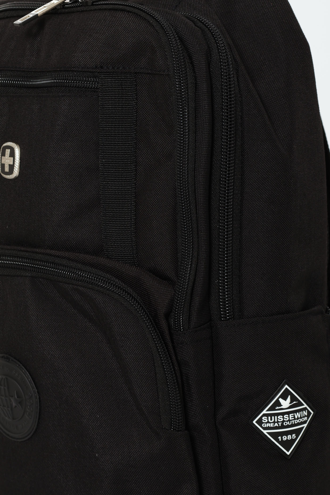 Laptop Backpack - Black - Image 4