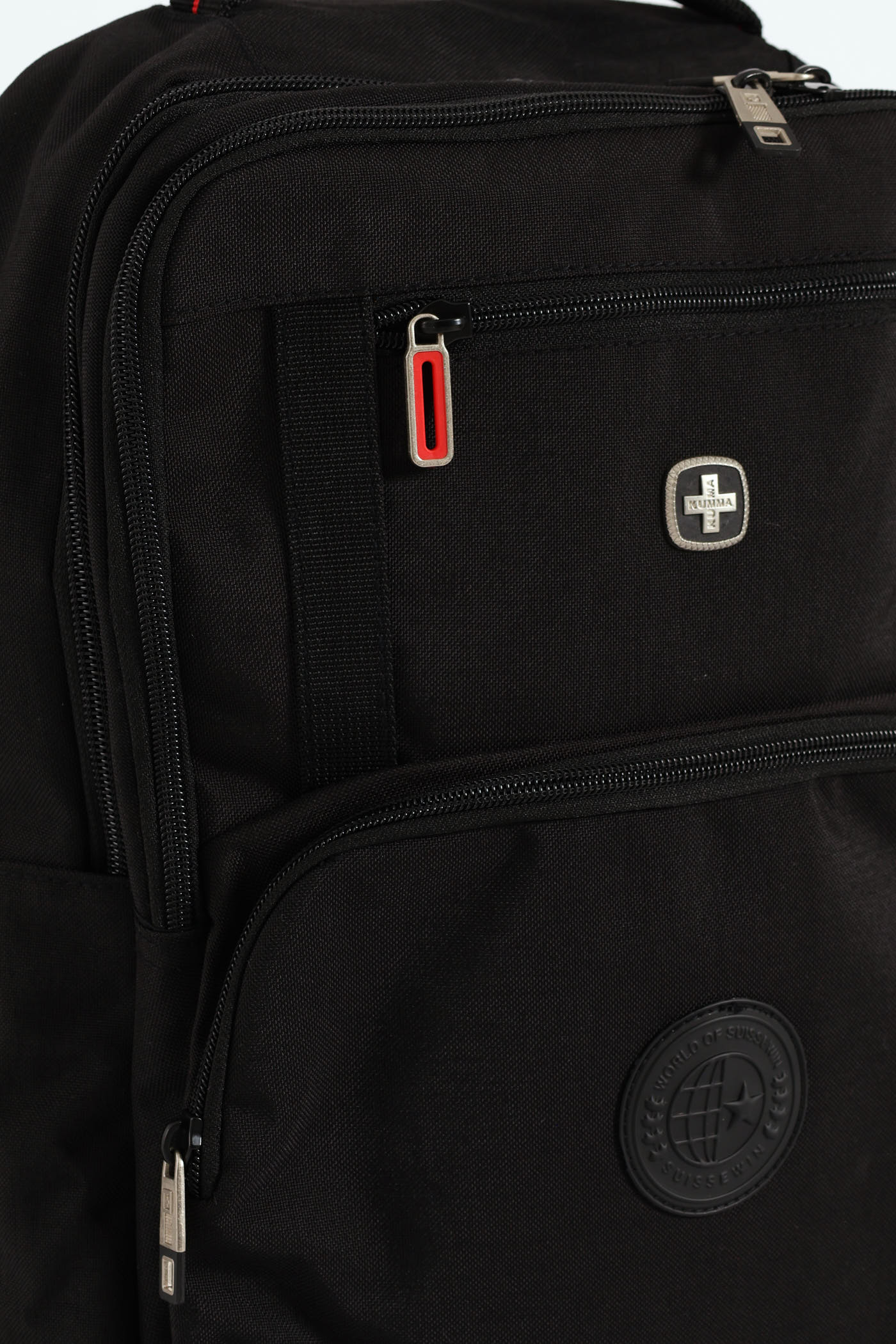 Laptop Backpack - Black - Image 5
