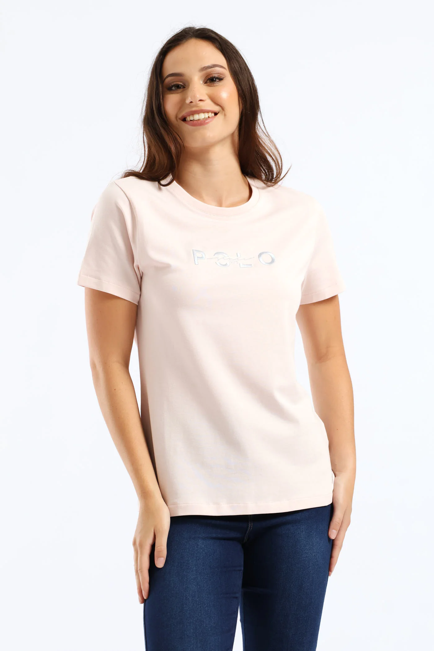 Lara Embroidered T-Shirt - Pink - Image 4