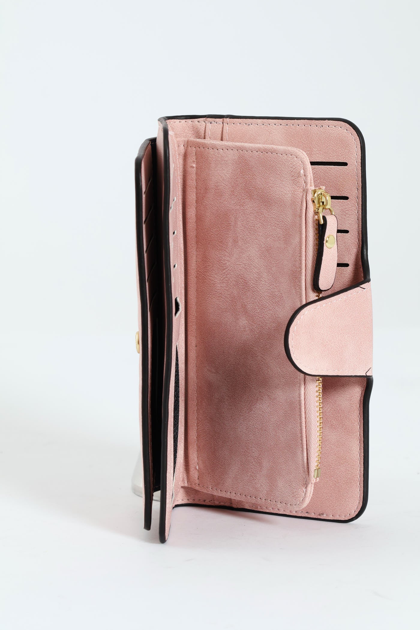 Large Bi Fold Wallet - Pink - Image 3