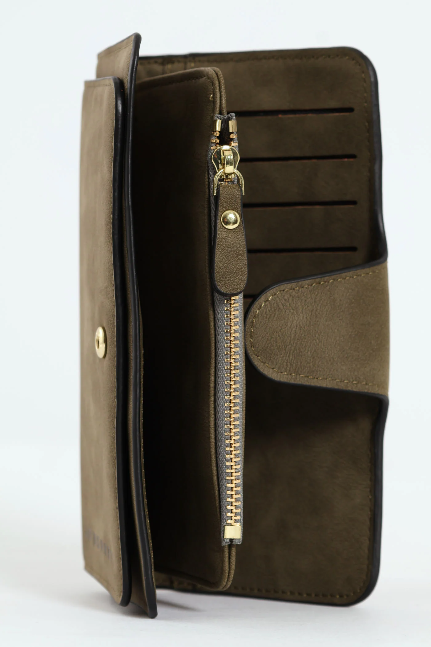 Large Bifold Wallet - Olive - Image 2