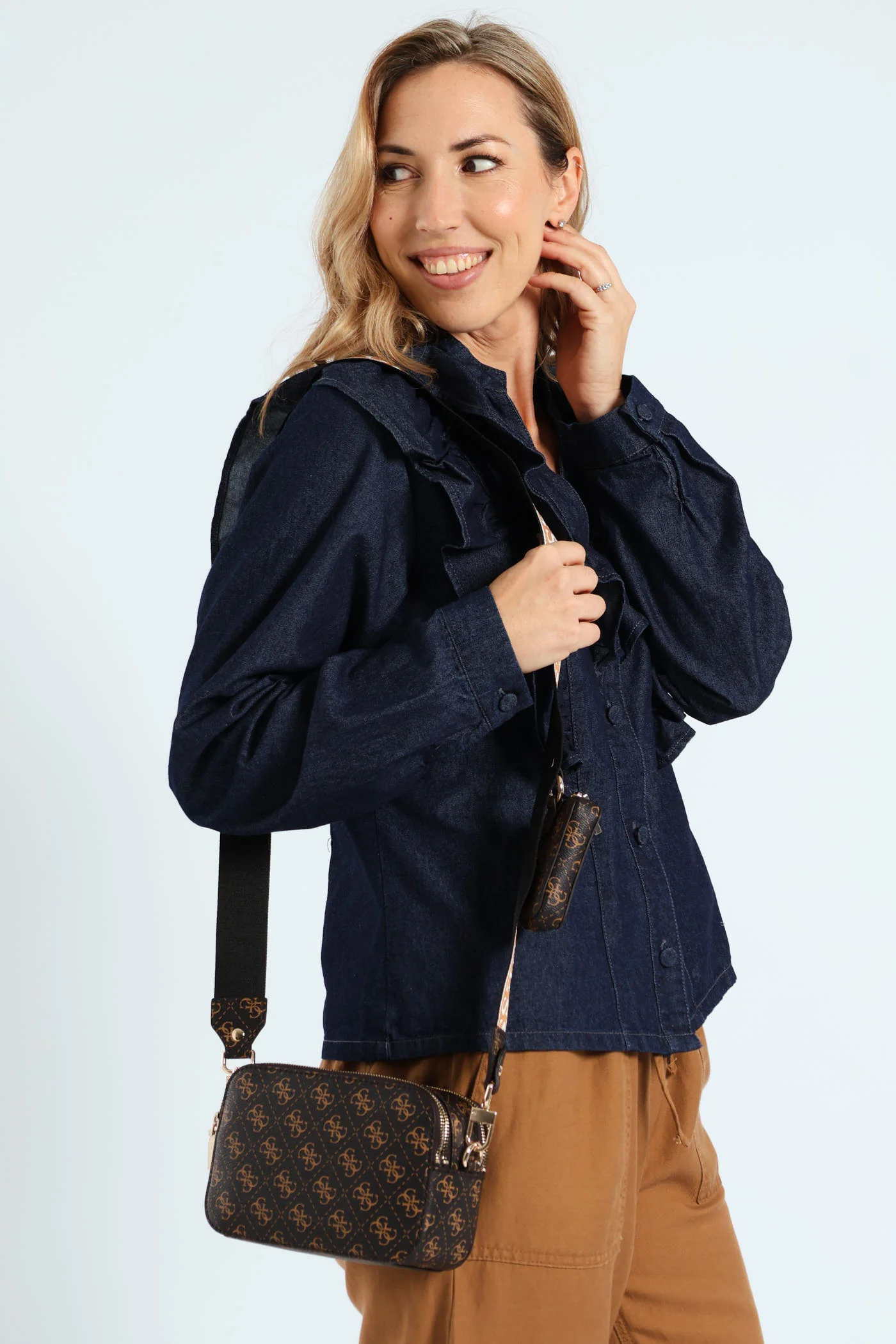 Latona 11 Camera Crossbody - Brown - Image 3