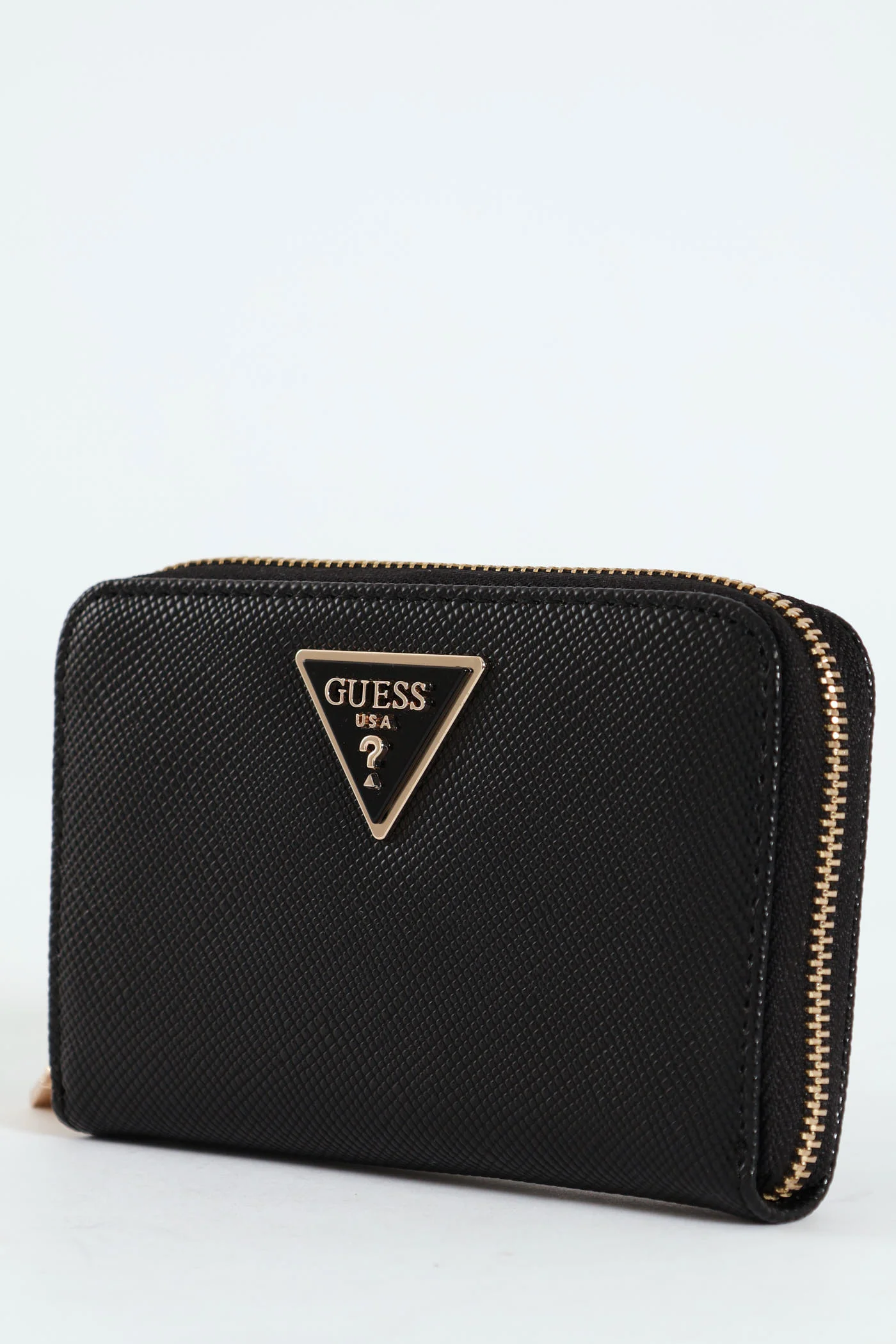 Laurel Medium Zip Around Purse - Black - Image 3