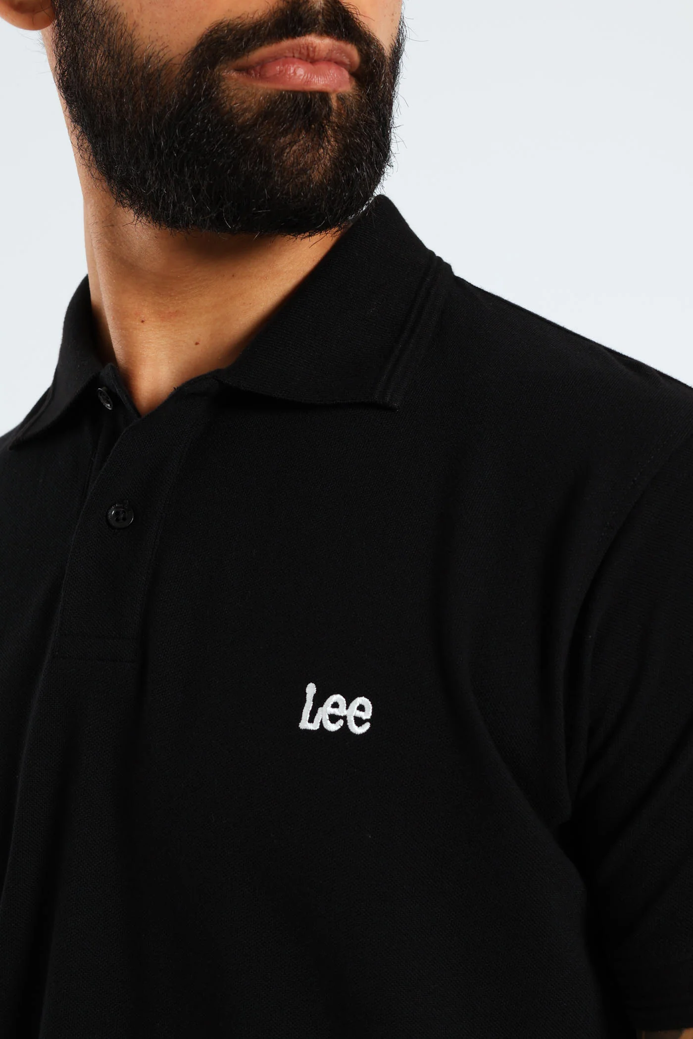 Lcarus Polo Golfer - Black - Image 2