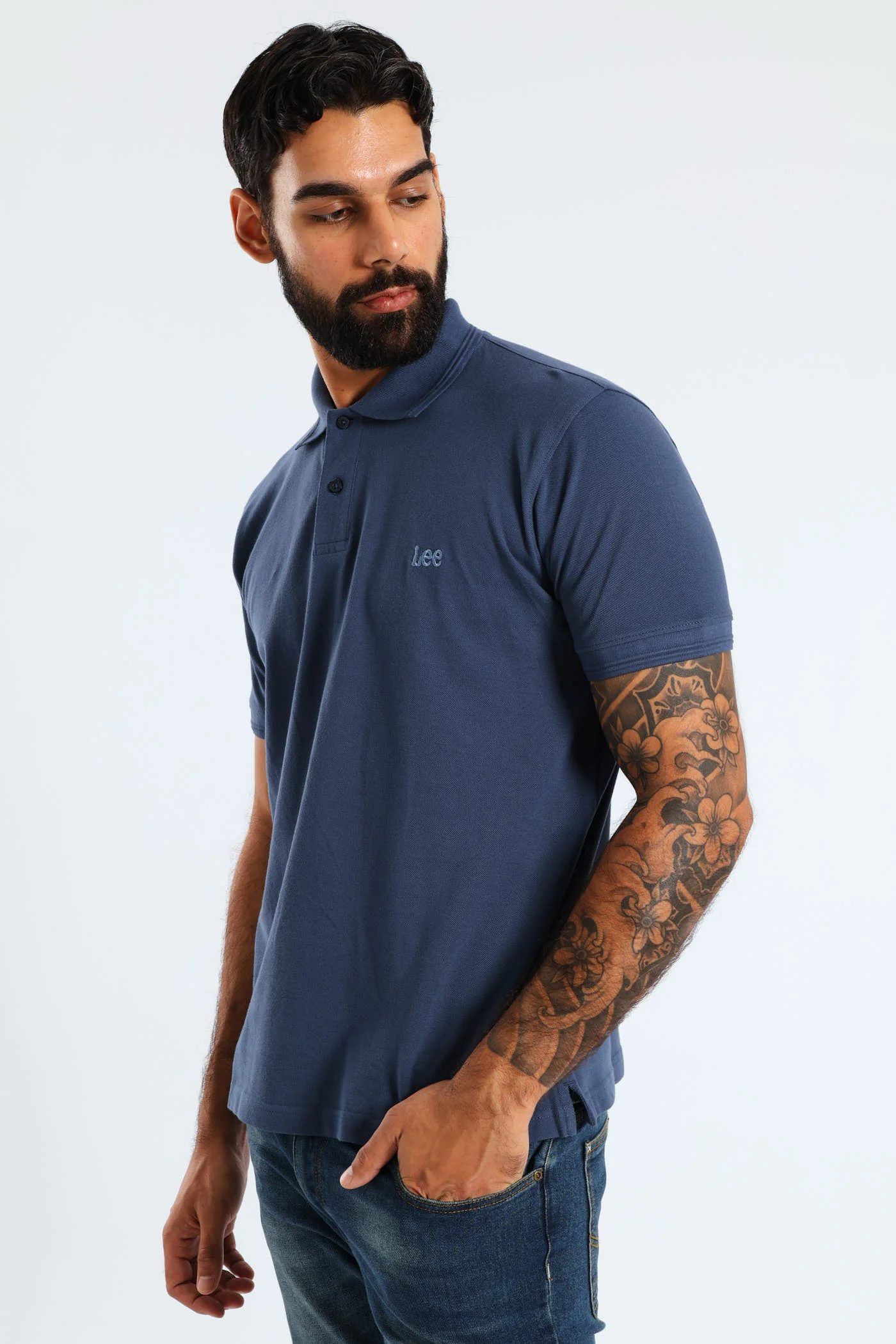 Lcarus Polo Golfer - Blue - Image 3