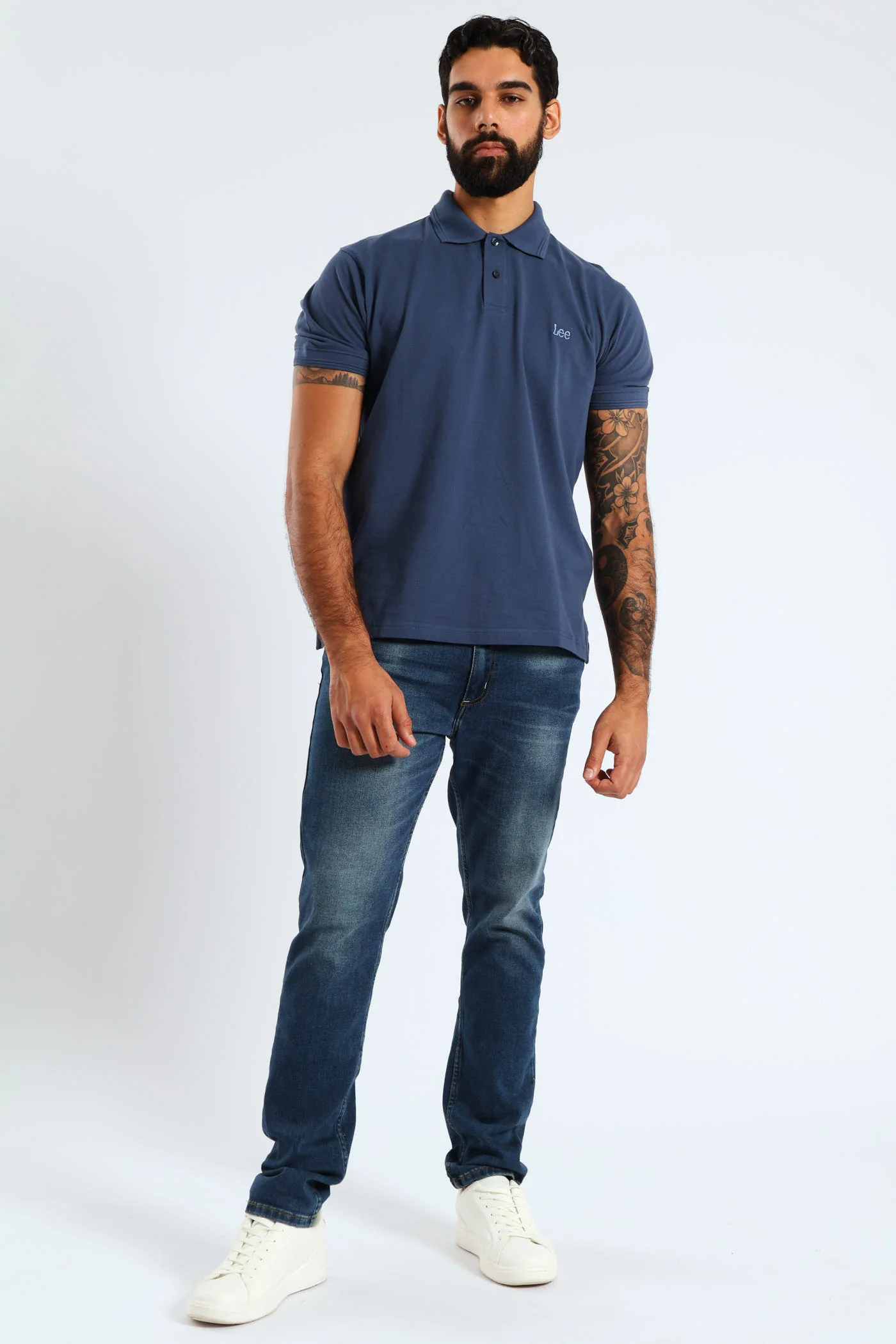 Lcarus Polo Golfer - Blue - Image 5