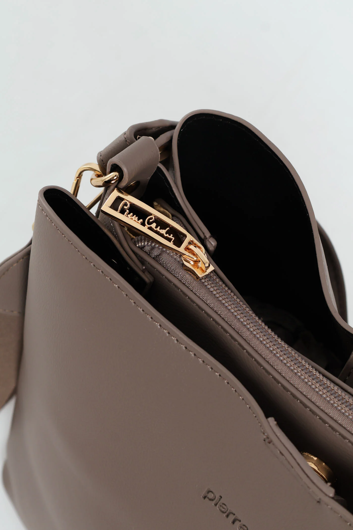 Leah Bucket Bag - Grey - Image 7