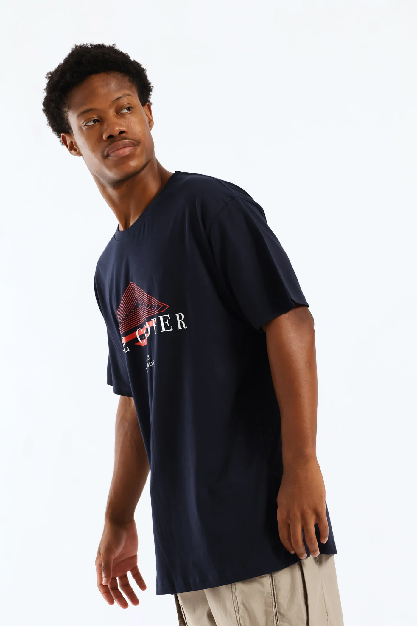 Leandro Tee - Navy - Image 4