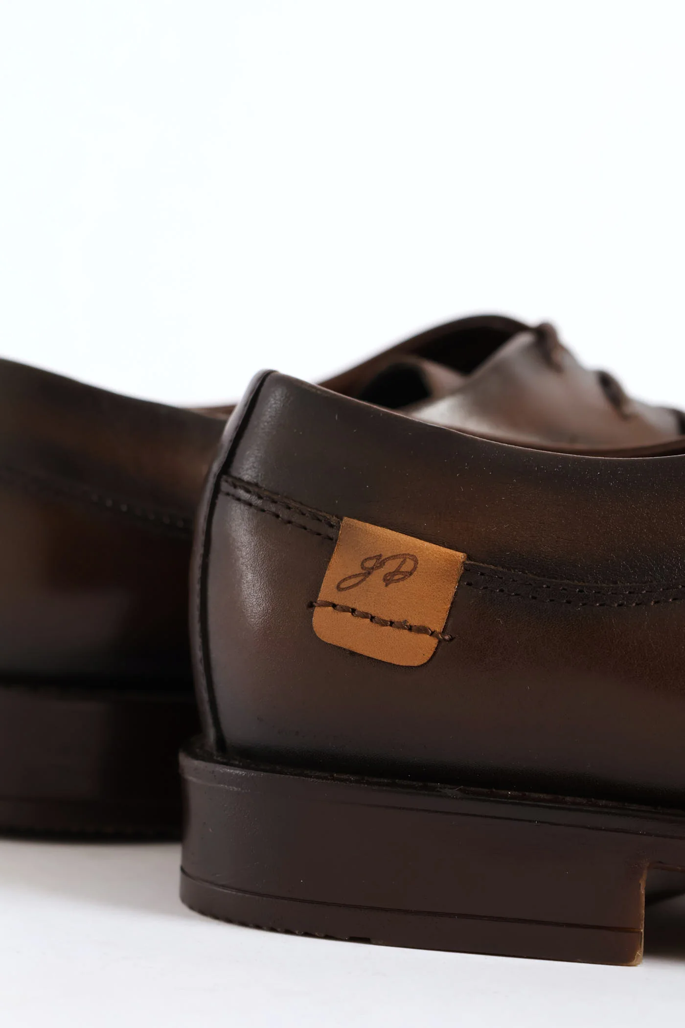 Leather Derby Shoe - Brown - Image 2