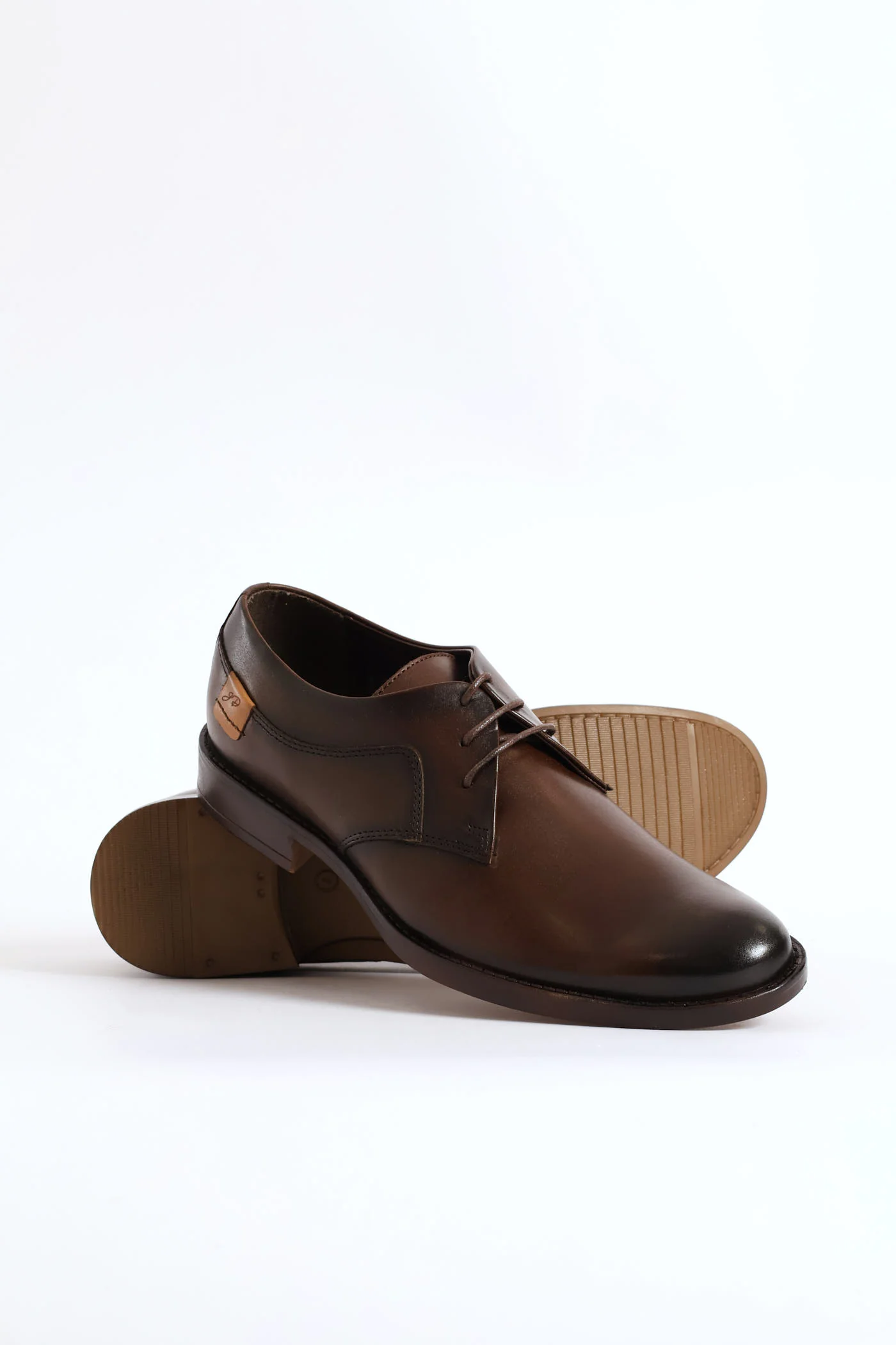 Leather Derby Shoe - Brown - Image 6