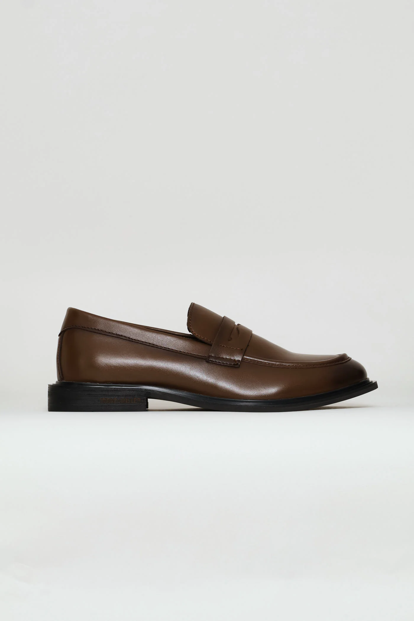 Leather Formal Penny Moccasin - Chocolate - Image 3