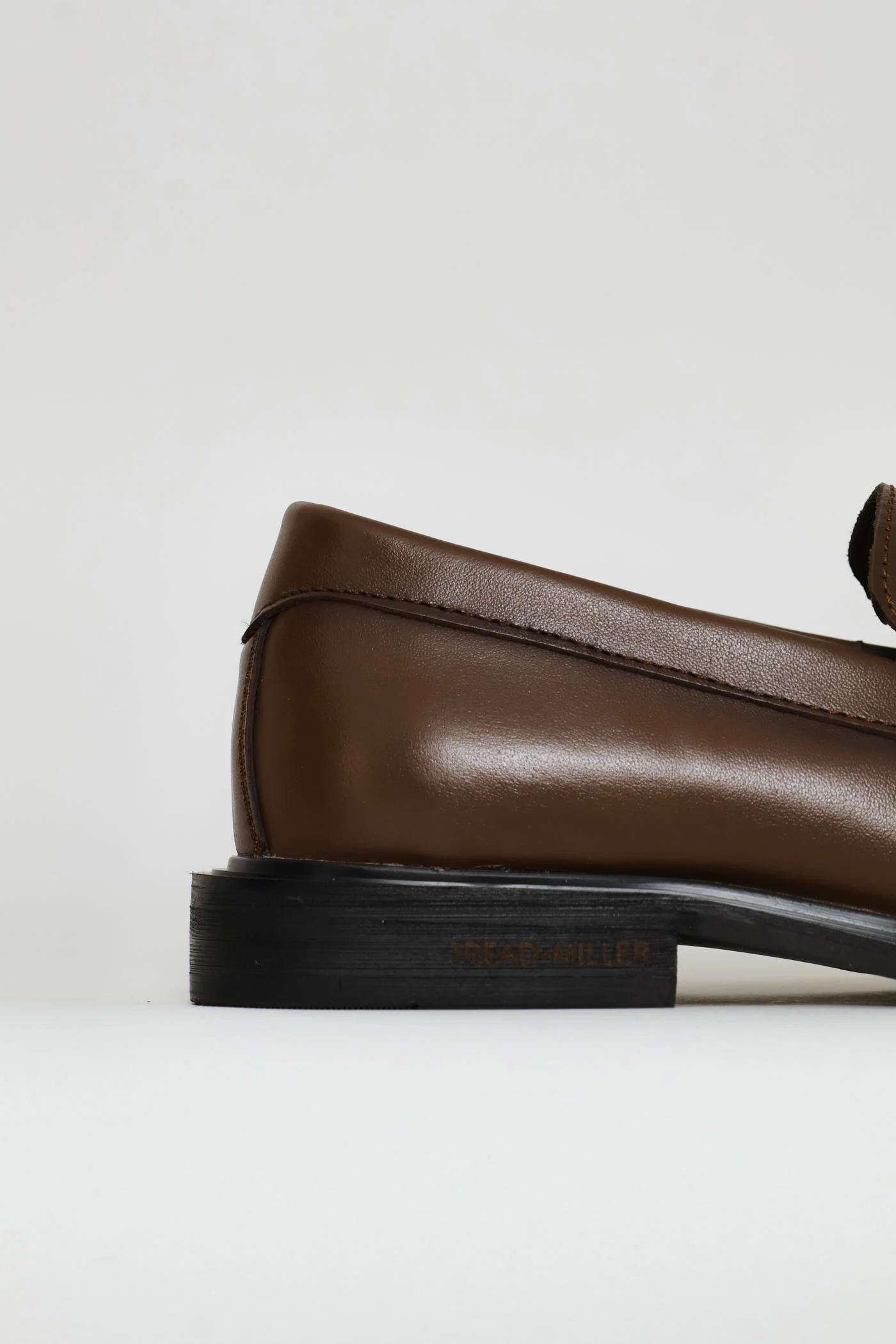 Leather Formal Penny Moccasin - Chocolate - Image 7