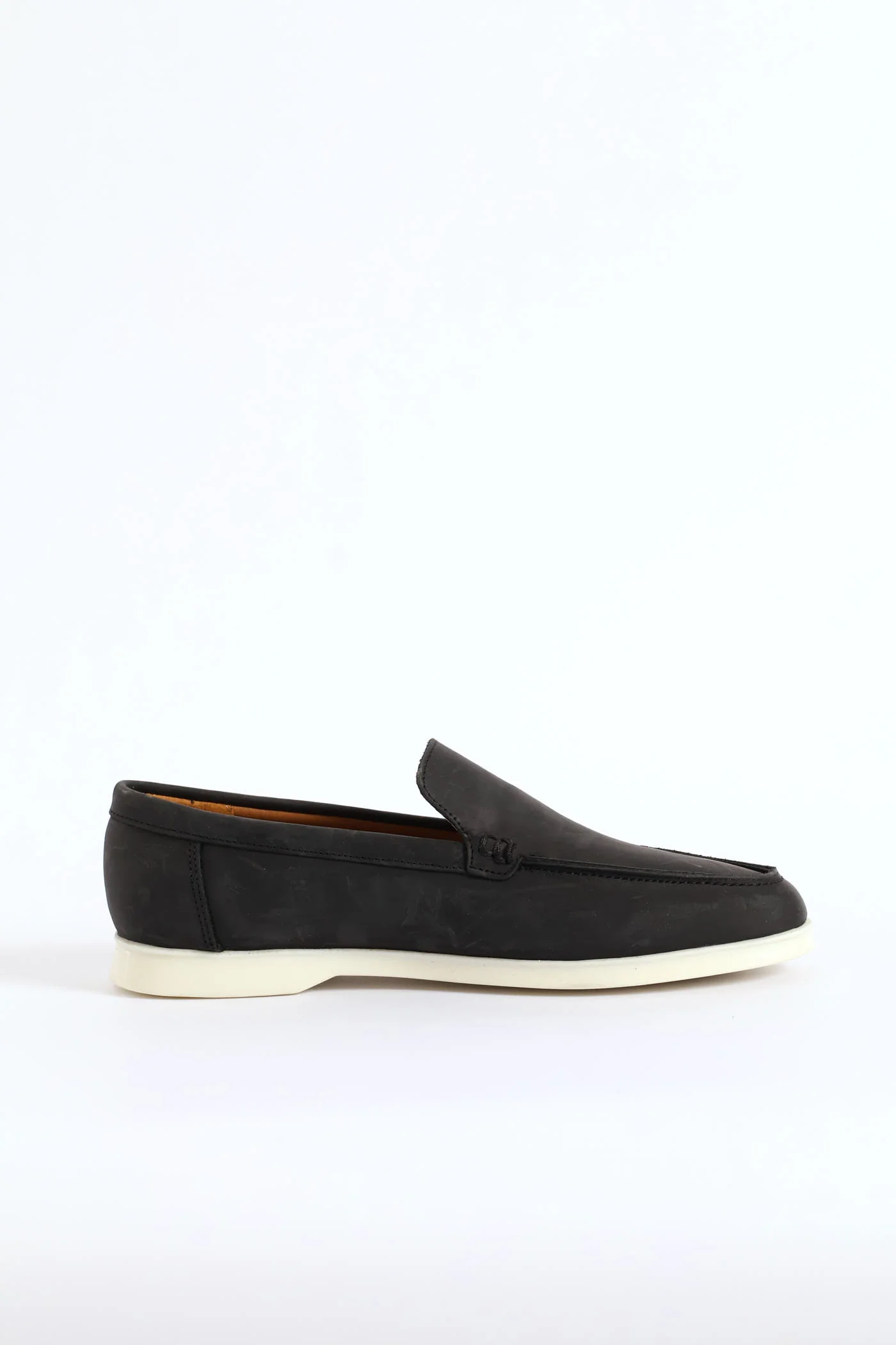 Leather Smart Casual Loafer - Black - Image 2