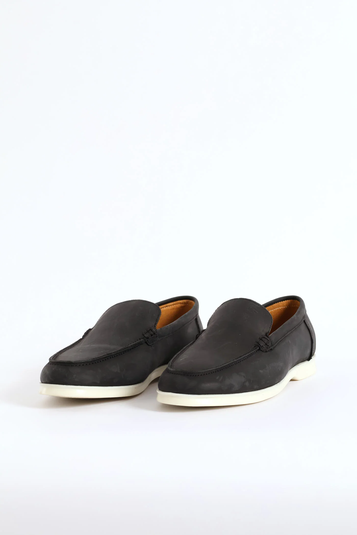 Leather Smart Casual Loafer - Black - Image 4