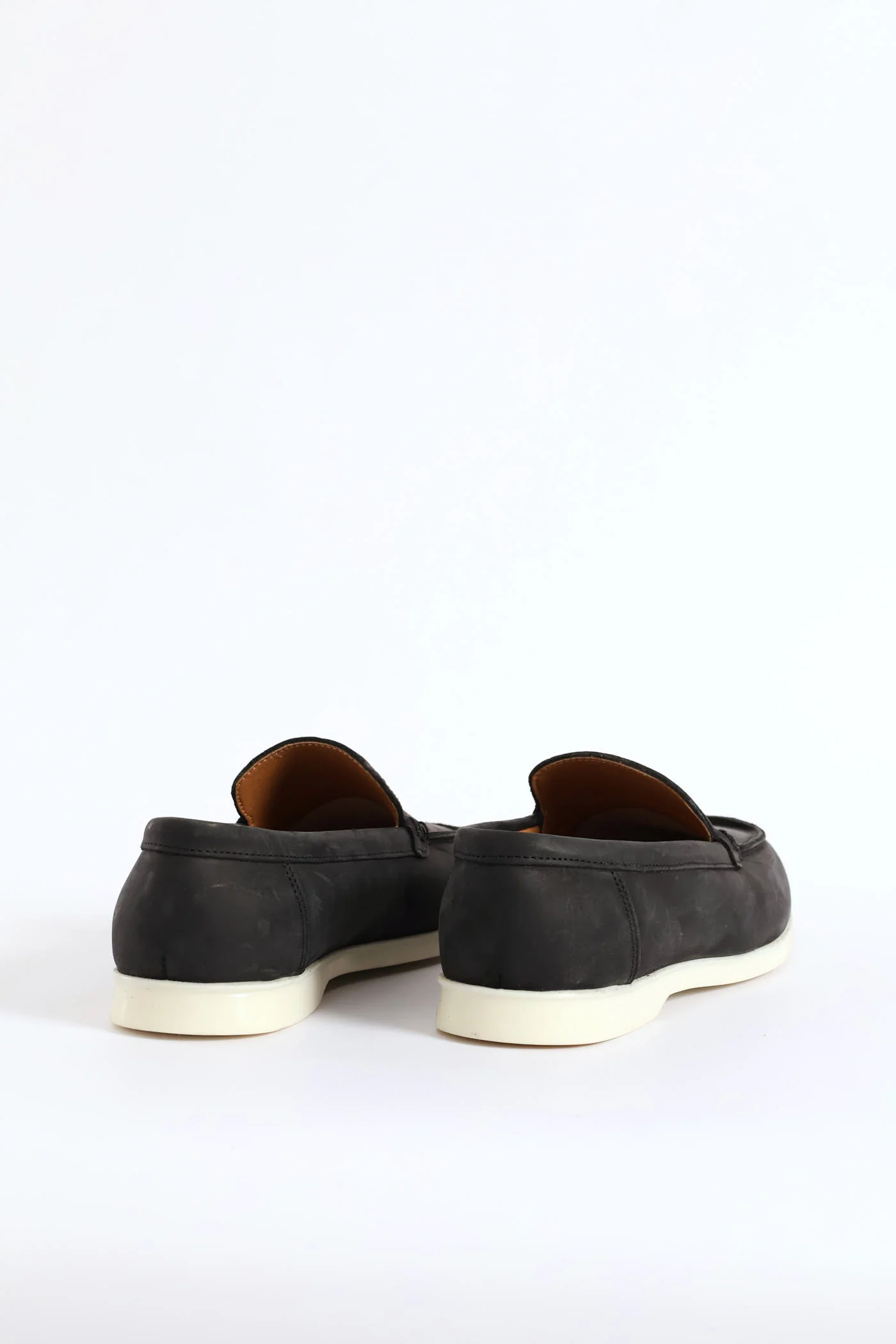 Leather Smart Casual Loafer - Black - Image 5