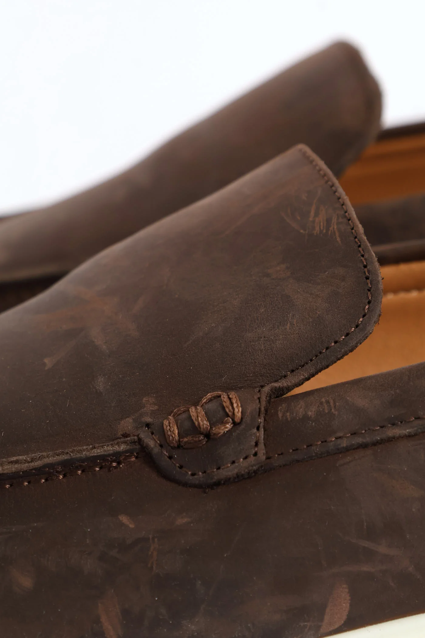 Leather Smart Casual Loafer - Chocolate - Image 6