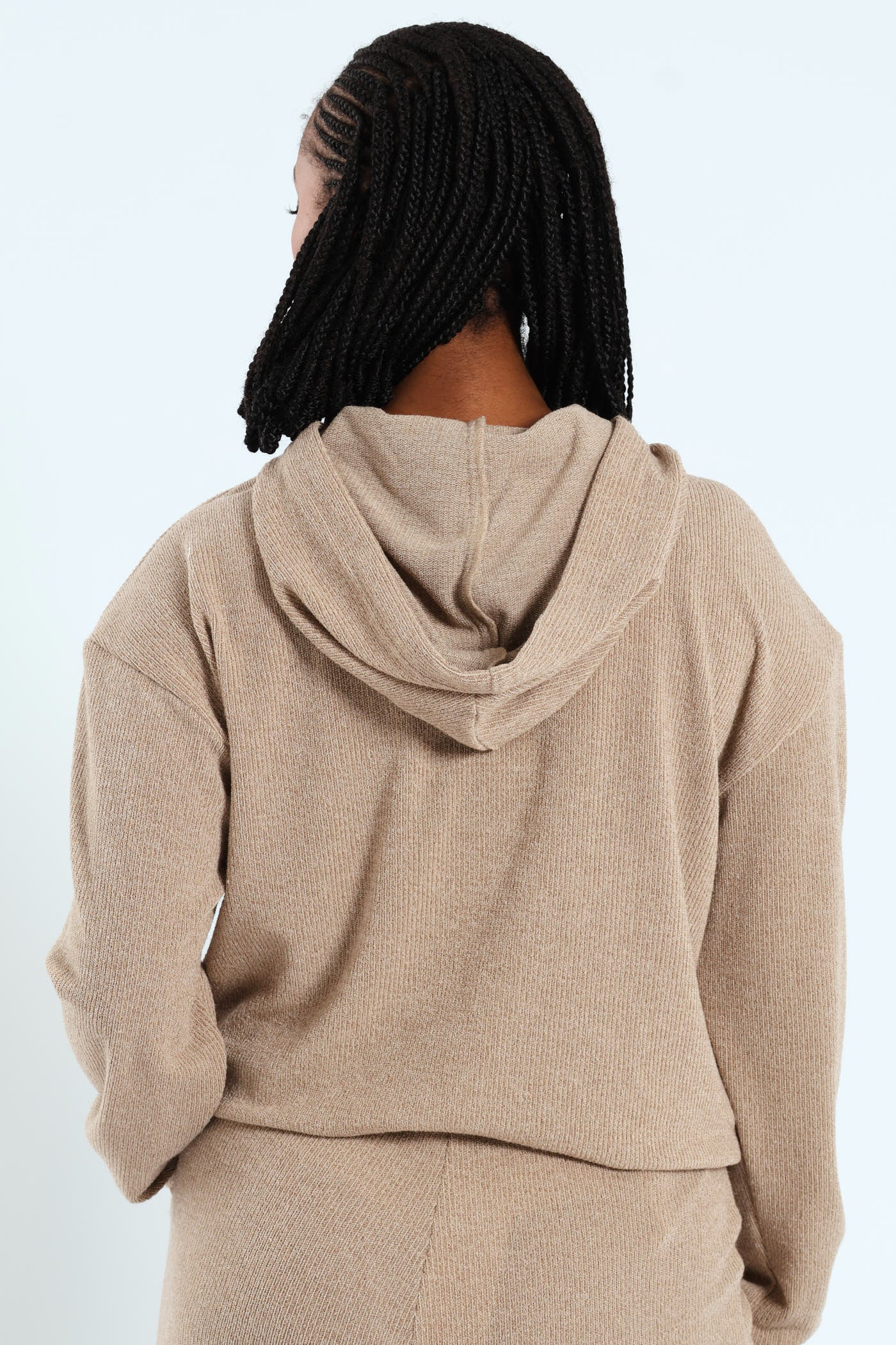 Leisure Hoody - Dark Beige - Image 5