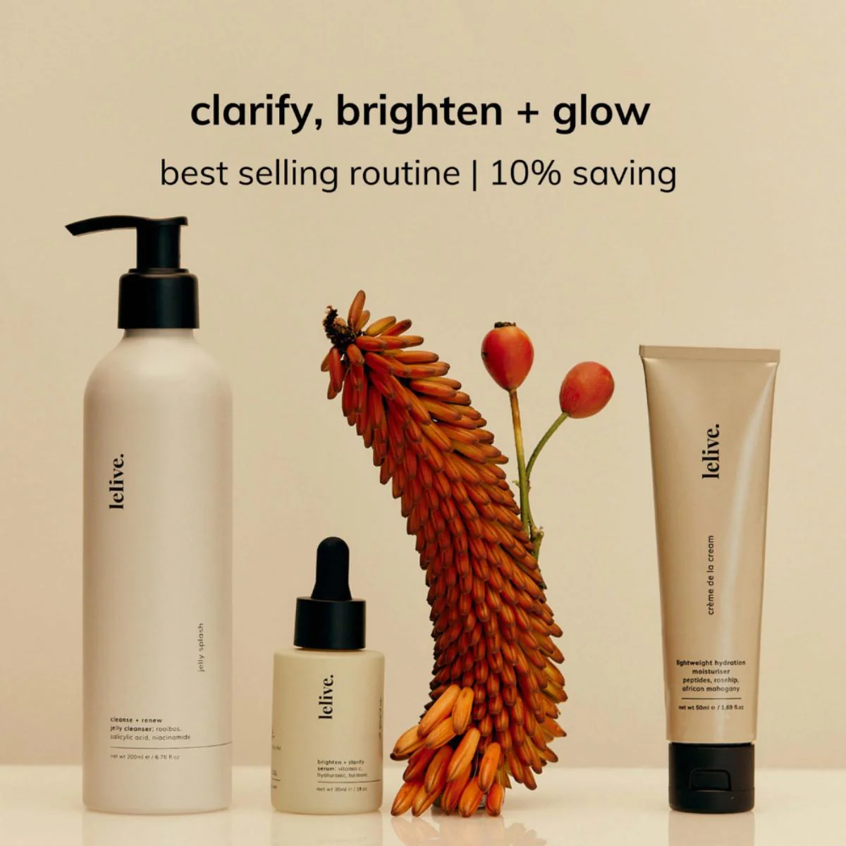 Moisturising - Clarify, Brighten & Glow - 3 Step Routine - Image 3