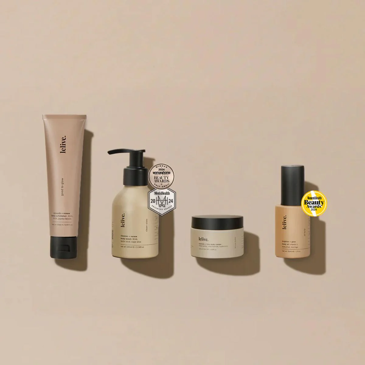 The Body Glow Up Kit - Mini Edition - 4 Piece Set - Image 5