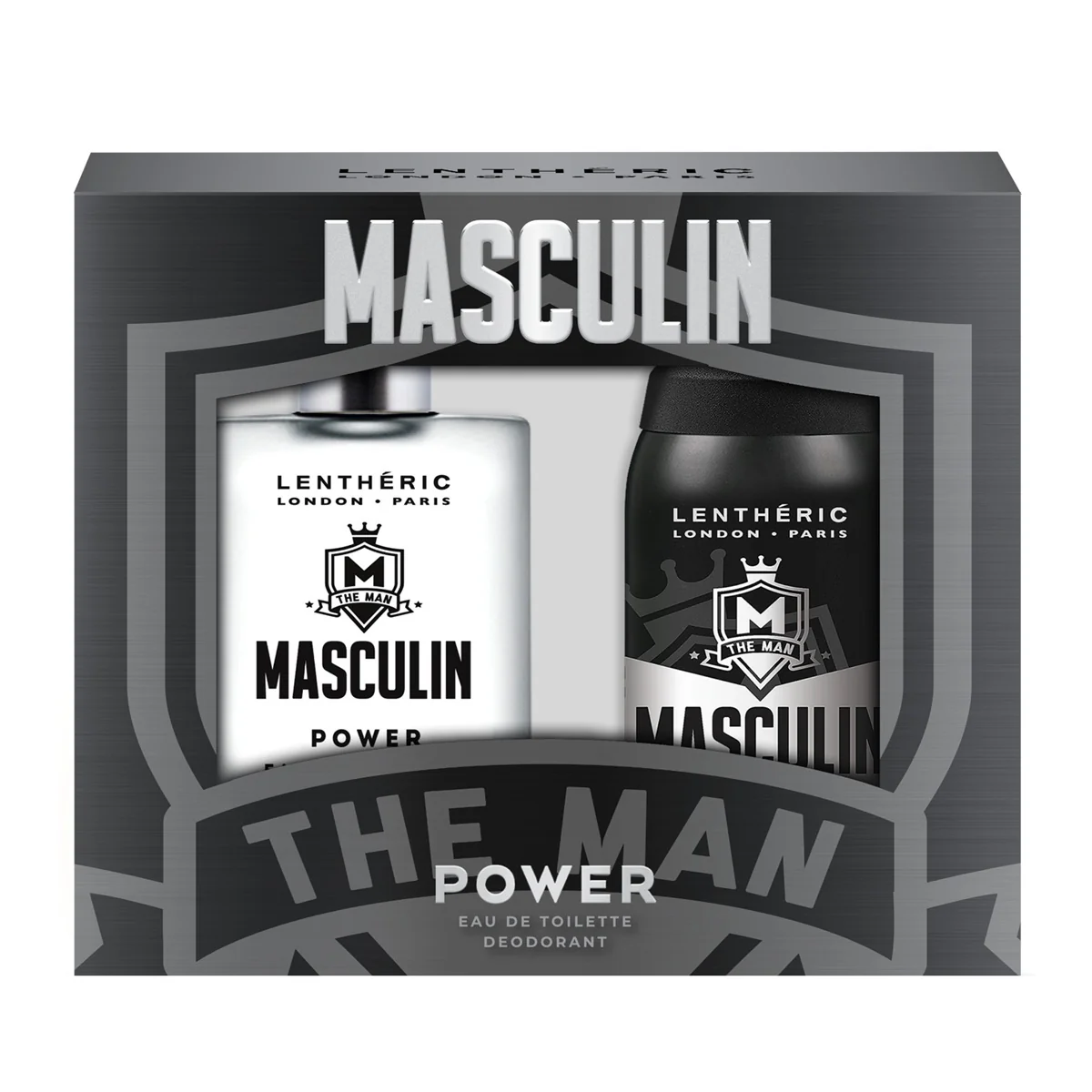 Masculin Power Eau de Toilette Gift Set - Image 2