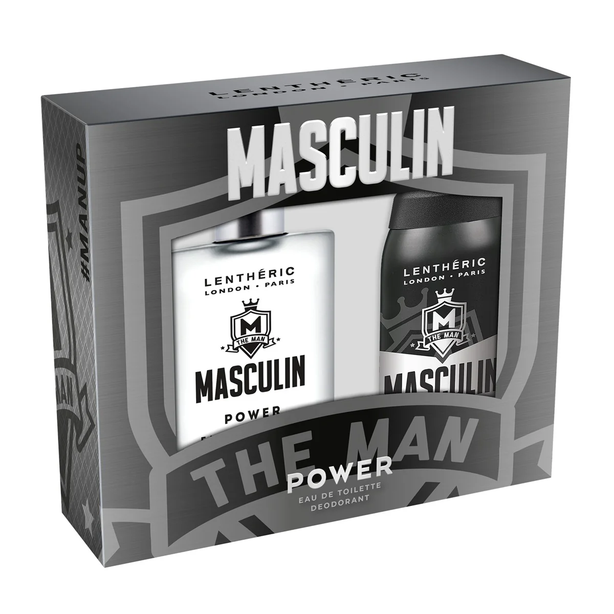Masculin Power Eau de Toilette Gift Set - Image 3