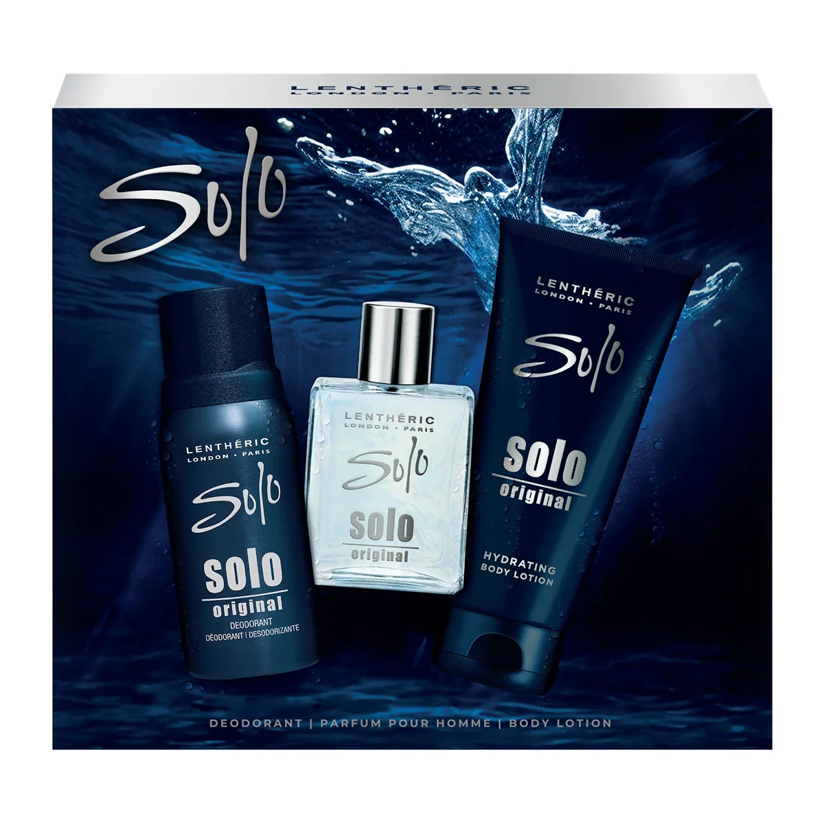 Solo Original Parfum Pour Homme 3-Piece Gift Set - Image 2