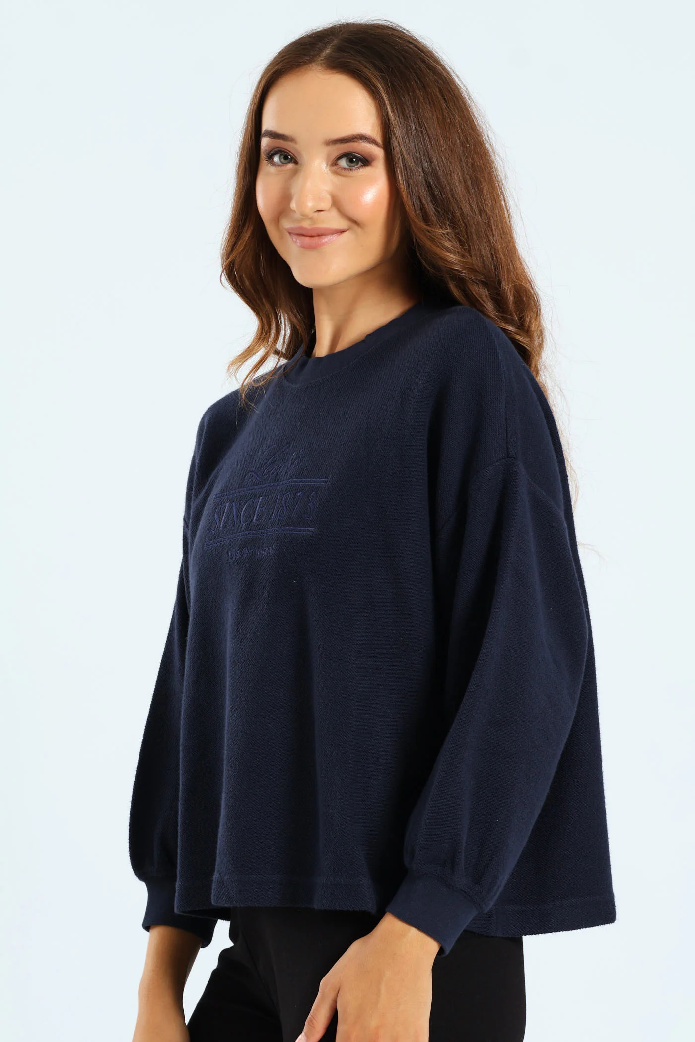 Leo 2.0 Crew Top - Navy - Image 4